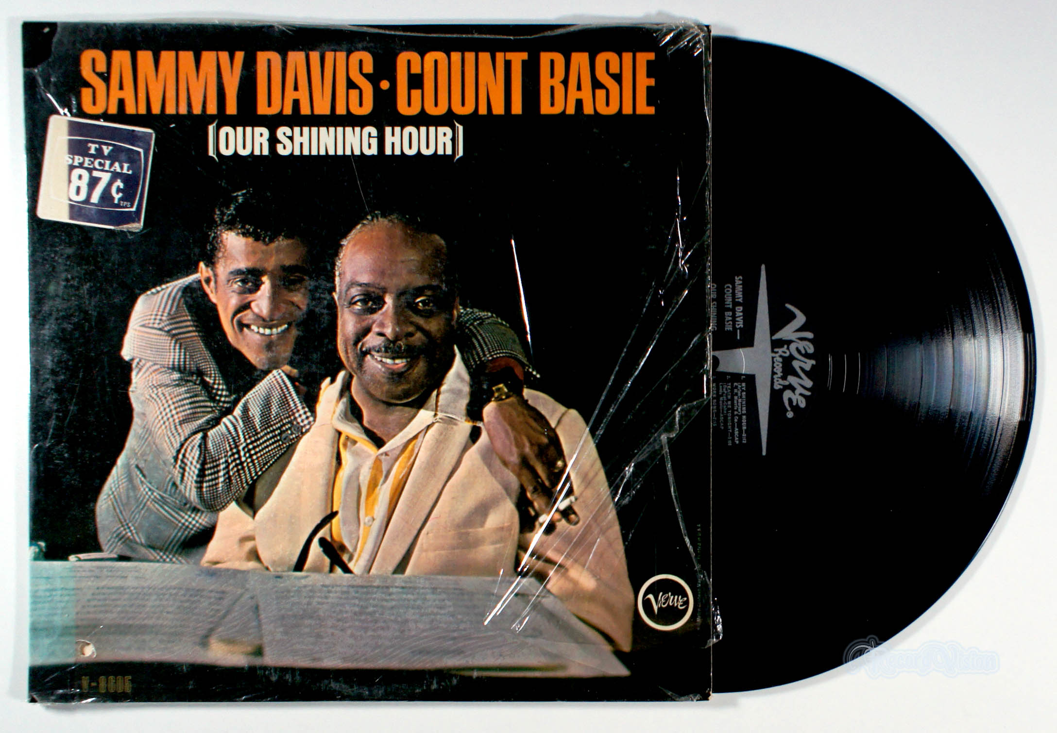 Sammy Davis Jr. - Our Shining Hour (front cover) Vinyl