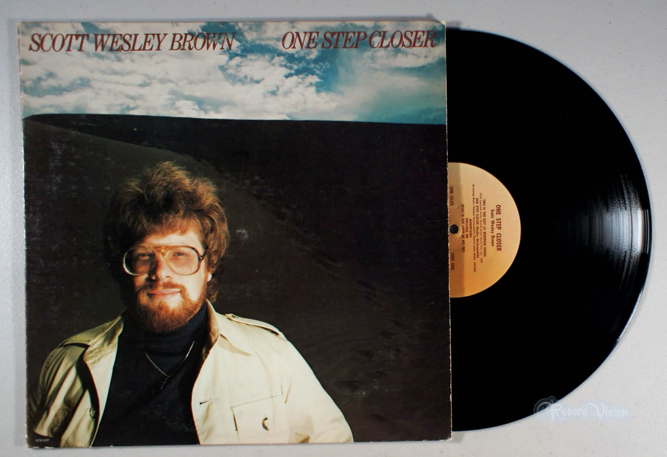 Scott Wesley Brown - One Step Closer (front cover) Vinyl
