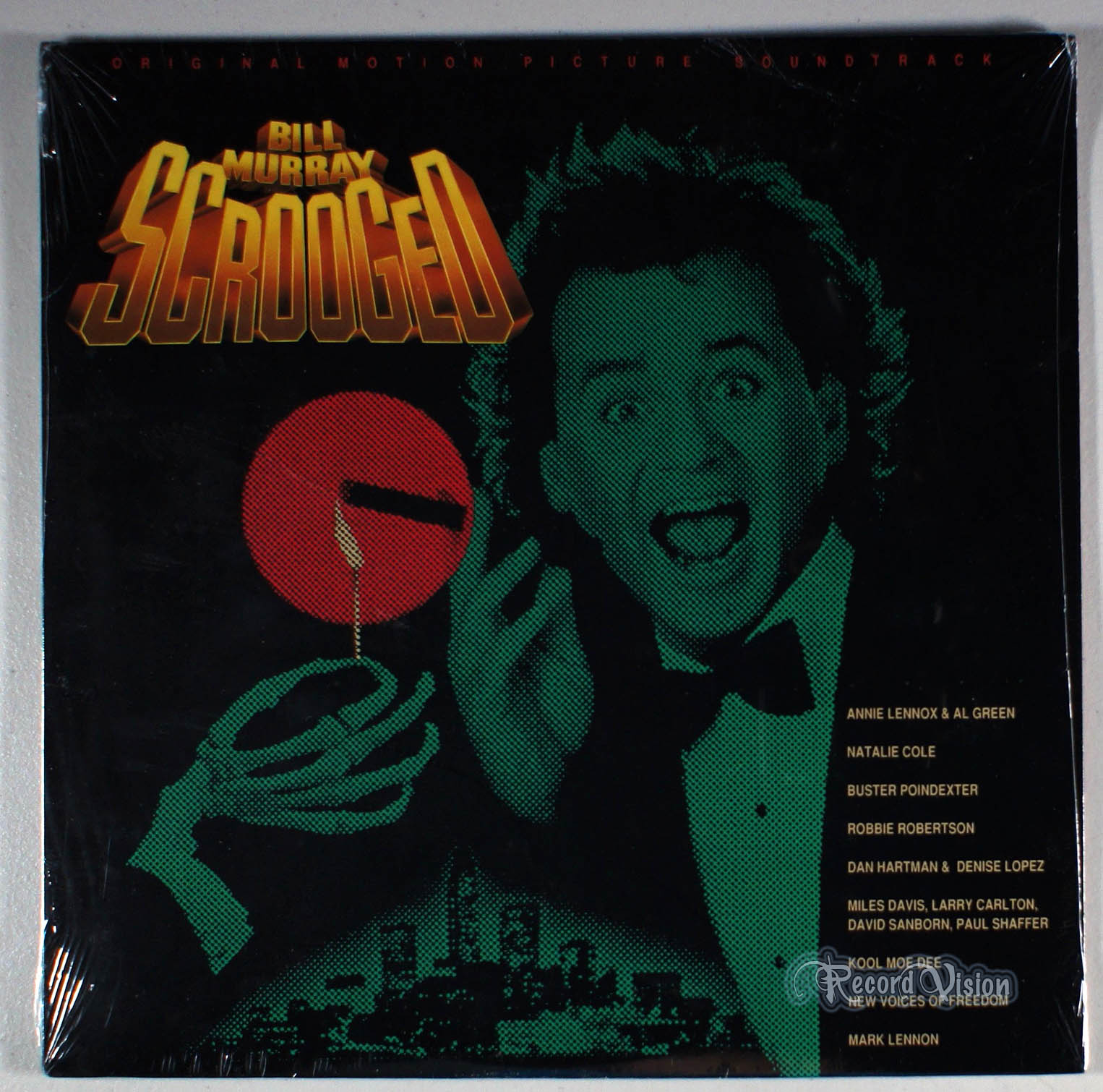 Scrooged (front cover) Vinyl