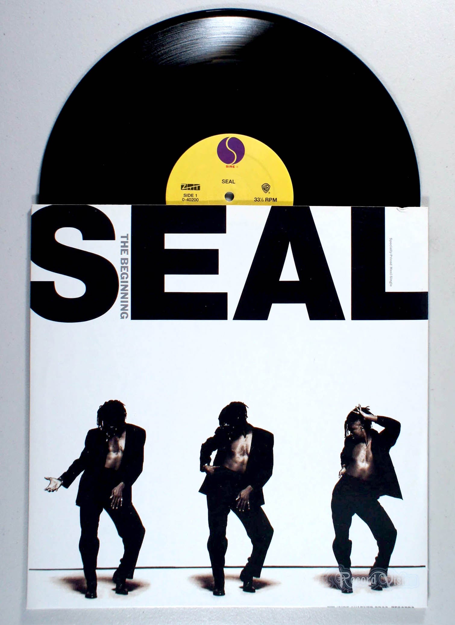Seal - The Beginning (front cover) Vinyl