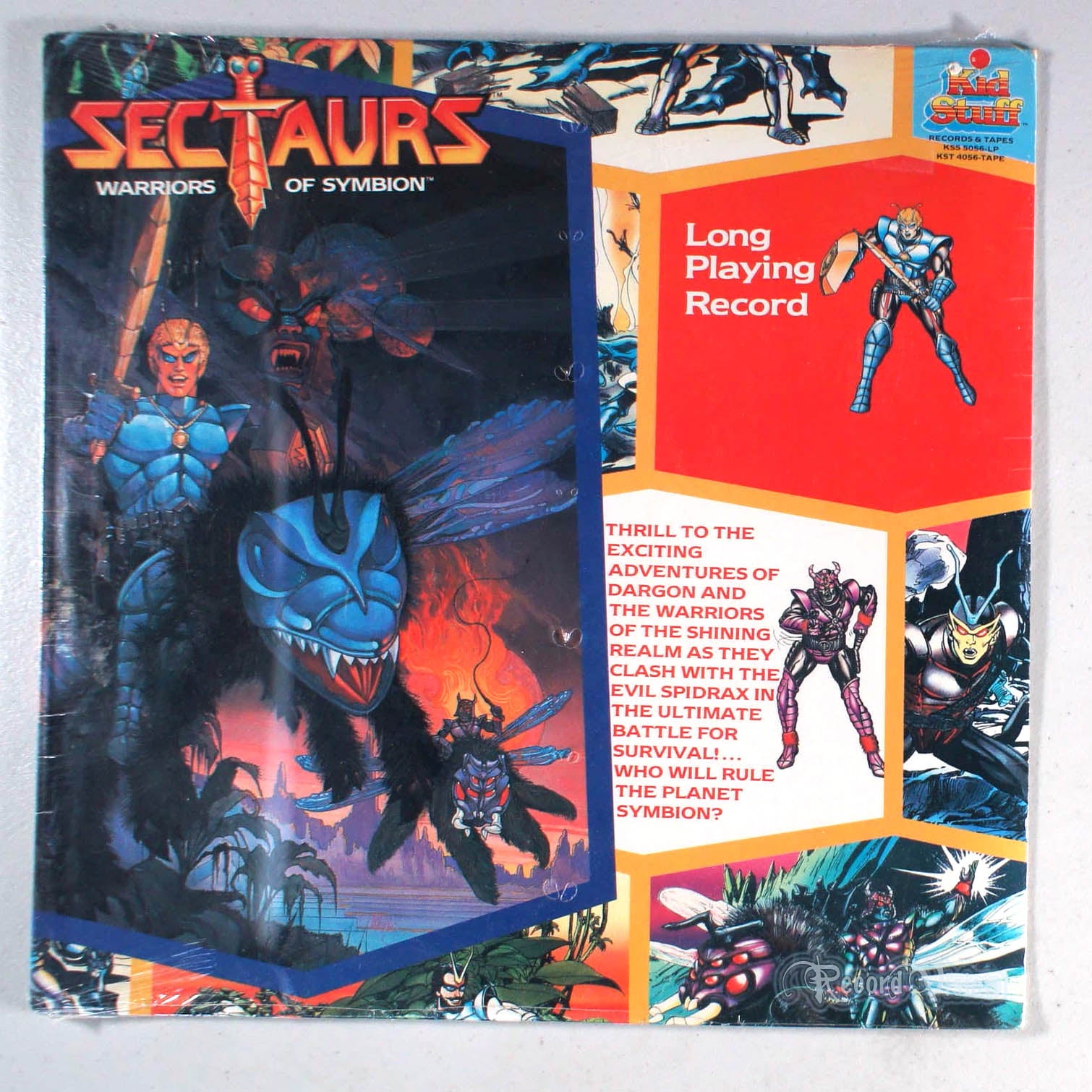 Sectaurs - Warriors of Symbion (front cover) Vinyl