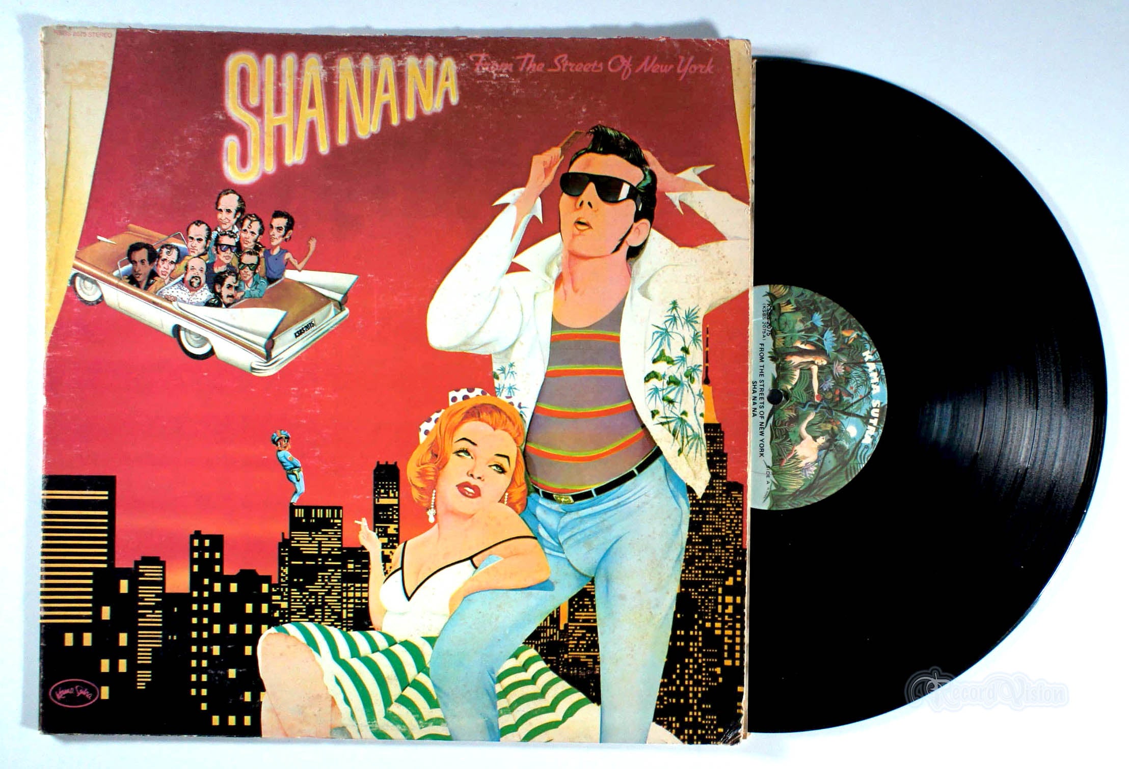 Sha Na Na - From the Streets of New York (front cover) Vinyl