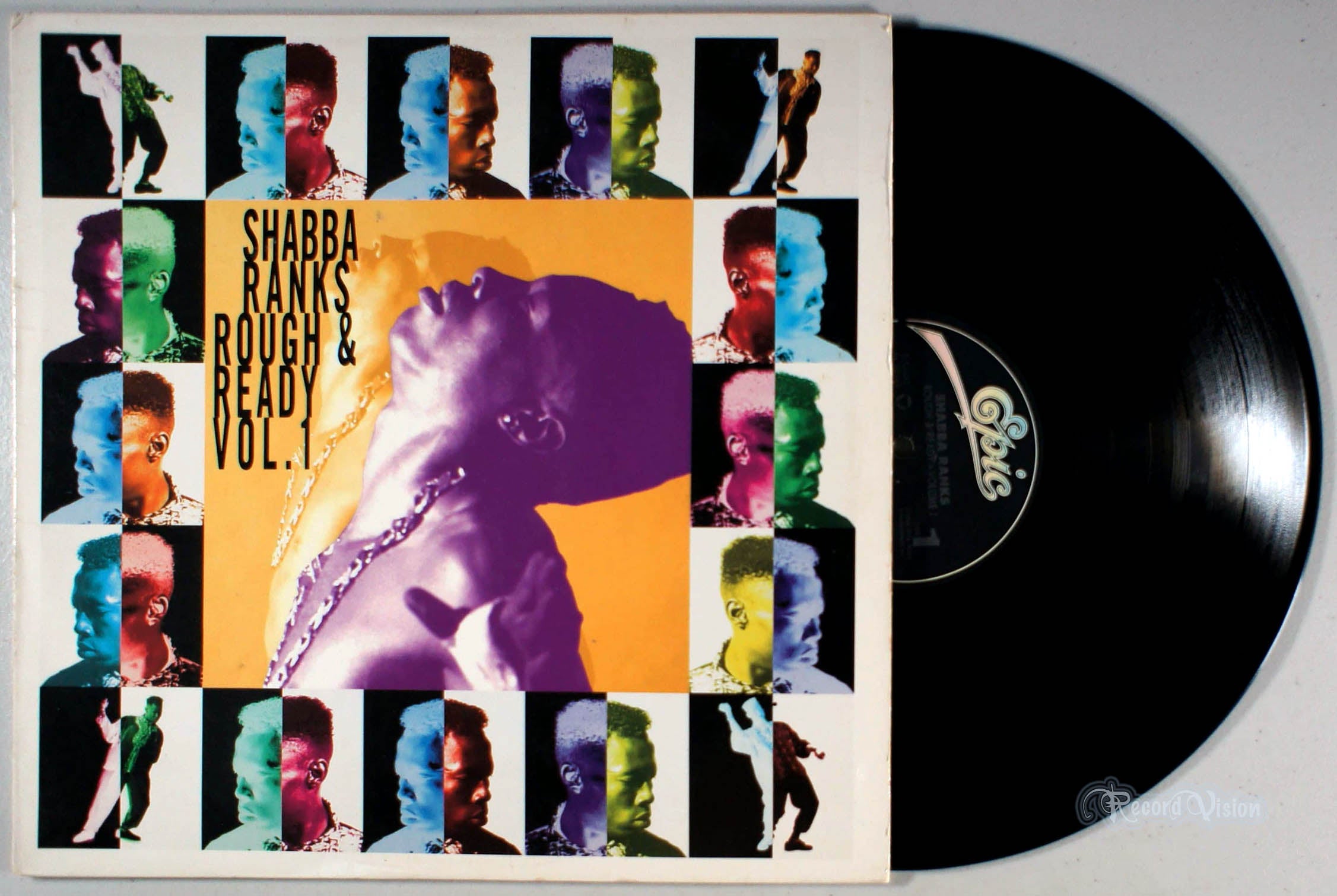 Shabba Ranks - Rough and Ready, Vol. One (front cover) Vinyl