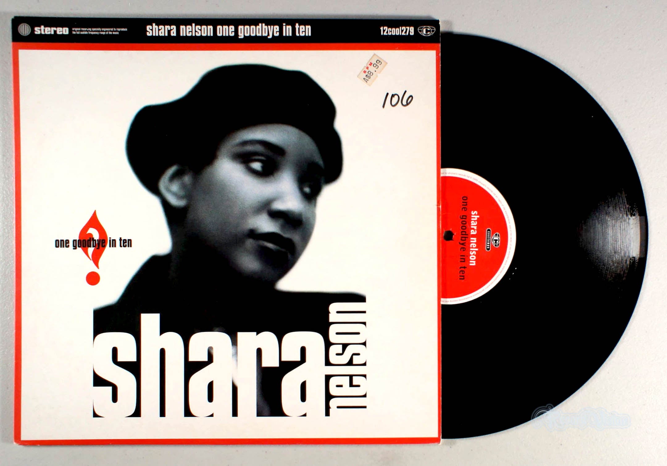 Shara Nelson - One Goodbye in Ten (front cover) Vinyl