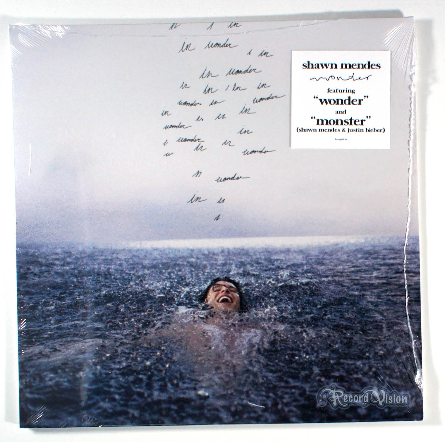 Shawn Mendes - Wonder (Black) (front cover) Vinyl
