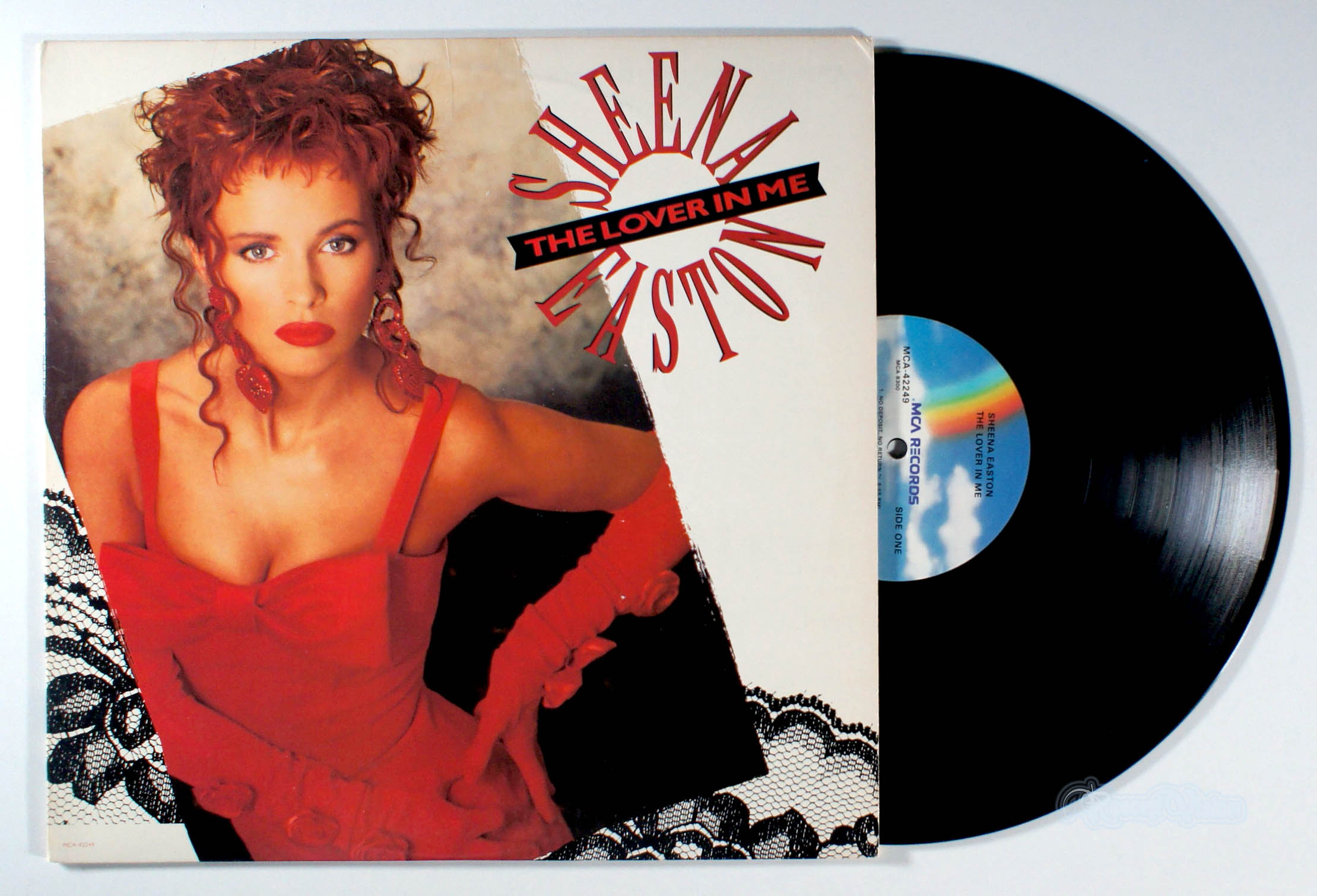Sheena Easton - The Lover In Me (front cover) Vinyl