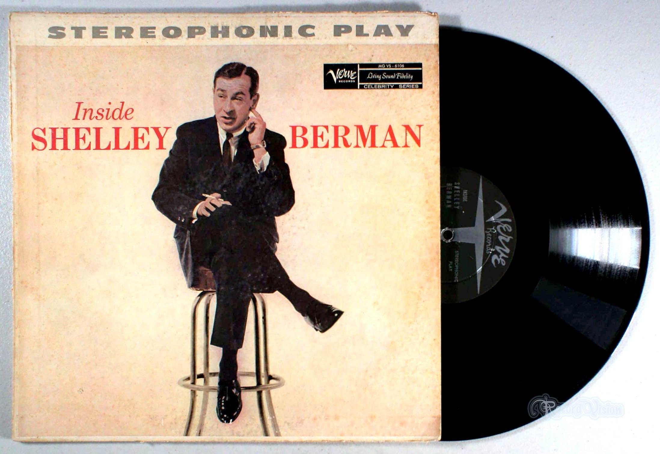 Shelley Berman - Inside (front cover) Vinyl