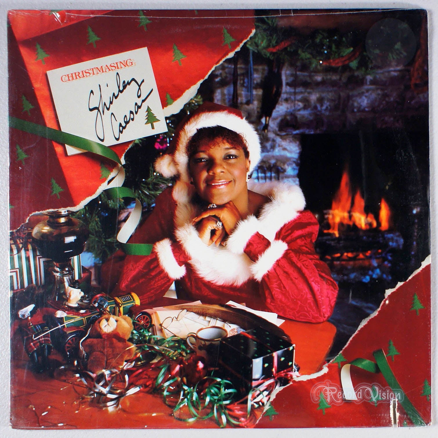 Shirley Caesar - Christmasing (front cover) Vinyl
