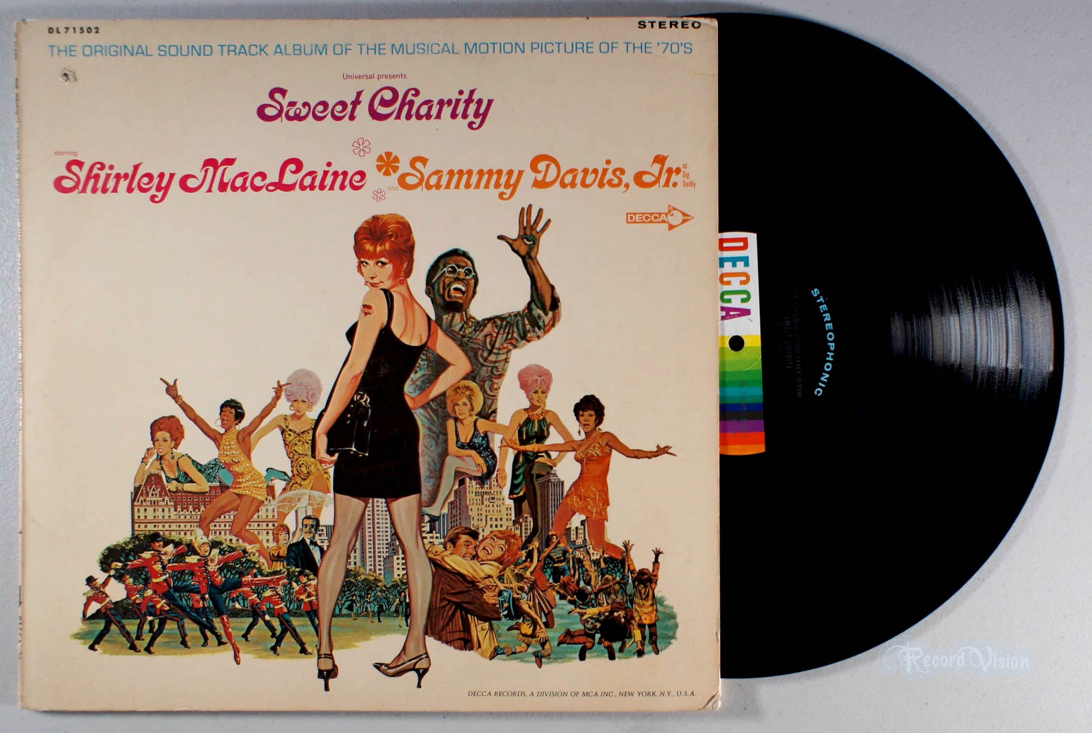 Shirley MacLaine - Sweet Charity (front cover) Vinyl