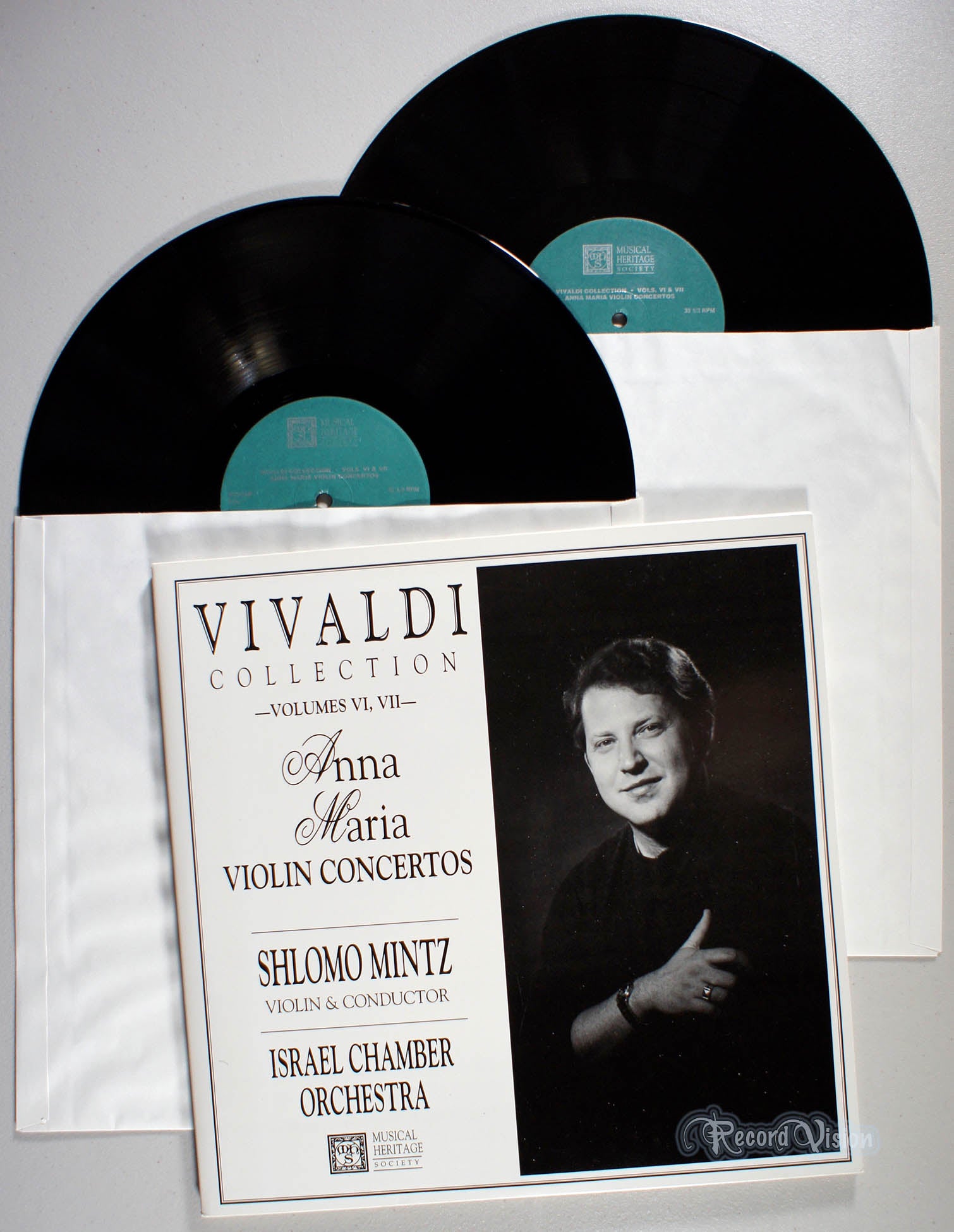 Shlomo Mintz - Vivaldi Collection, Volumes VI and VII (front cover) Vinyl