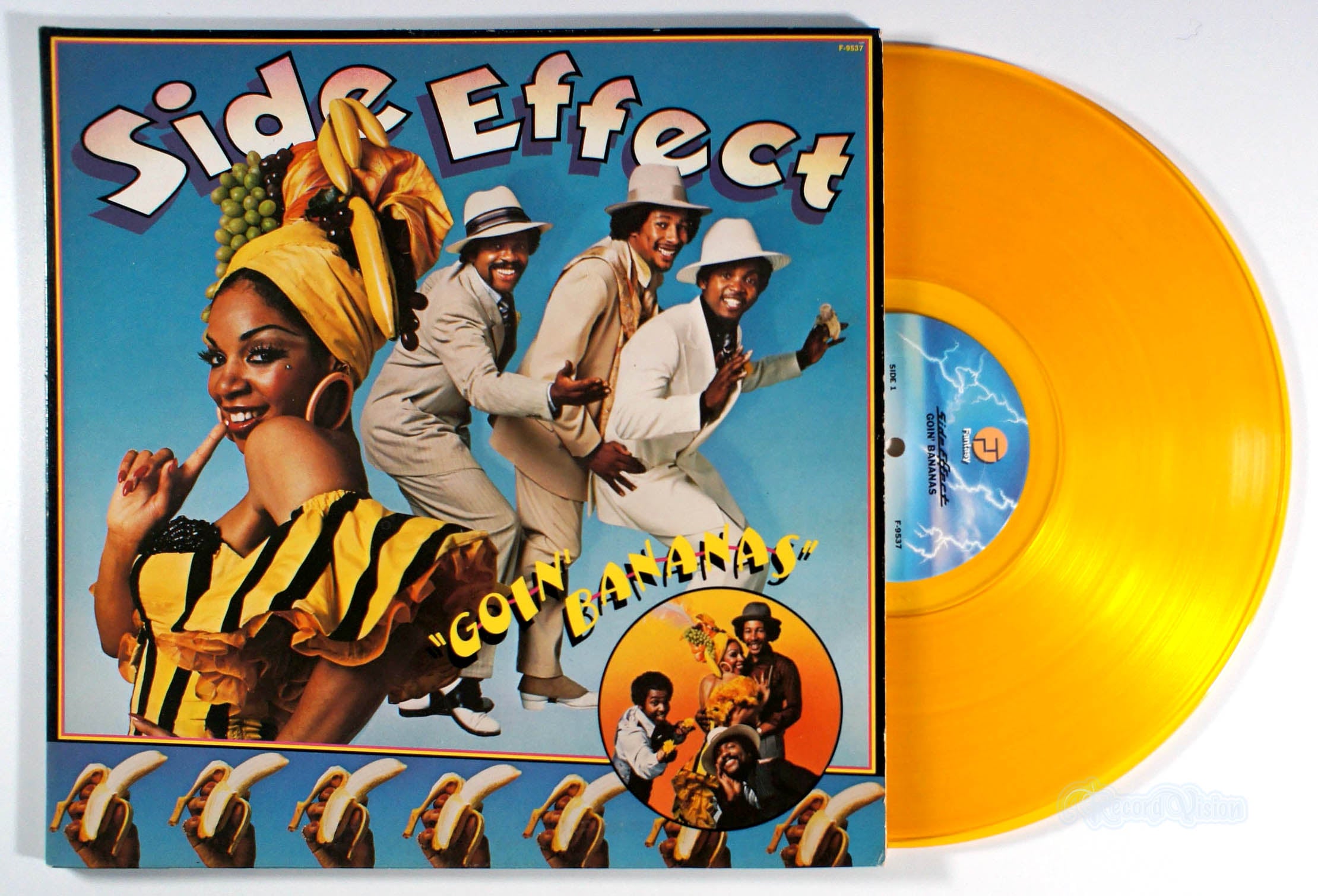 Side Effect - Goin' Bananas (front cover) Vinyl