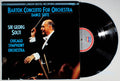 Sir Georg Solti - Bartok Concerto for Orchestra: Dance Suite (front cover) Vinyl