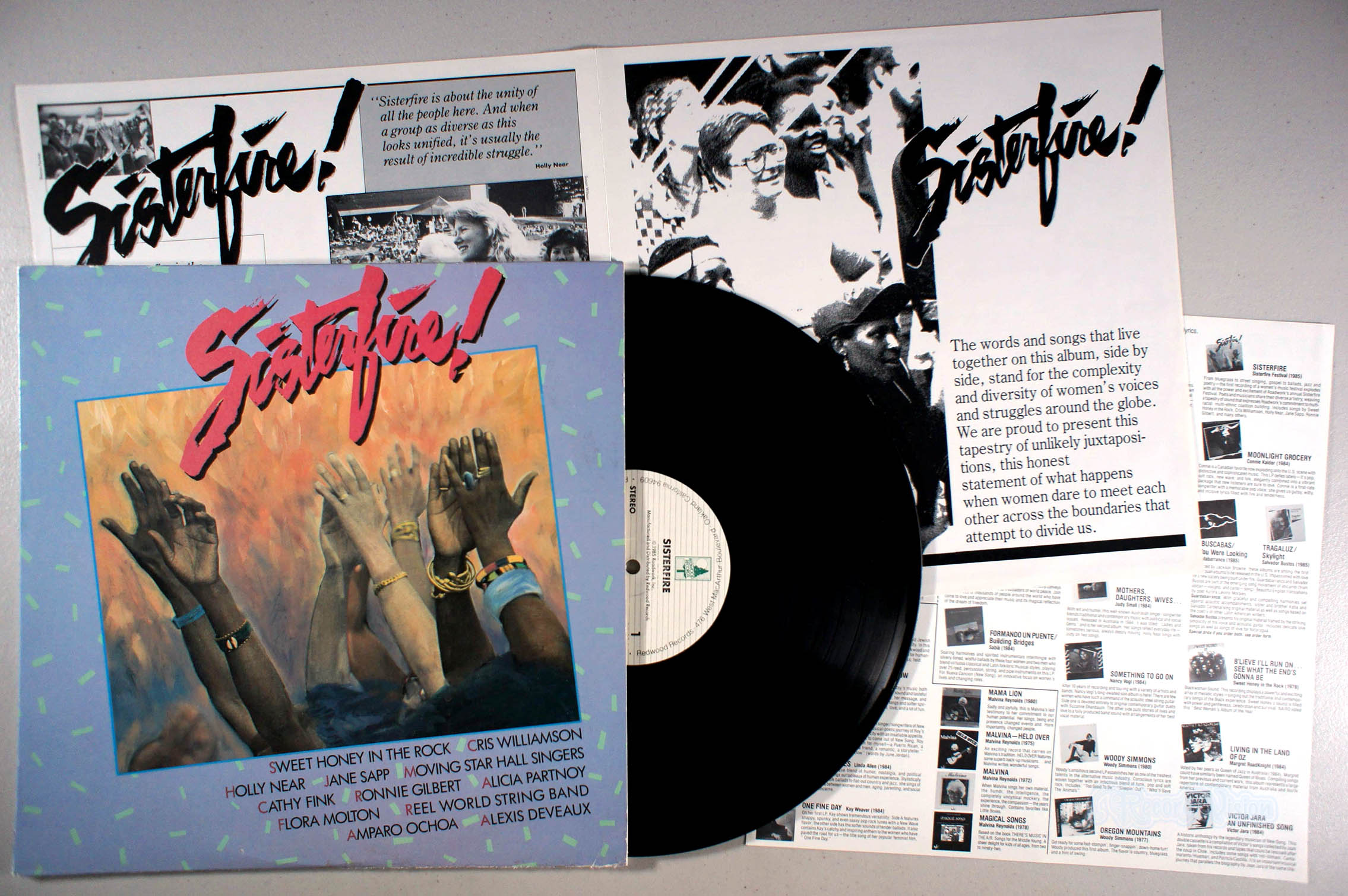 Sisterfire (front cover) Vinyl