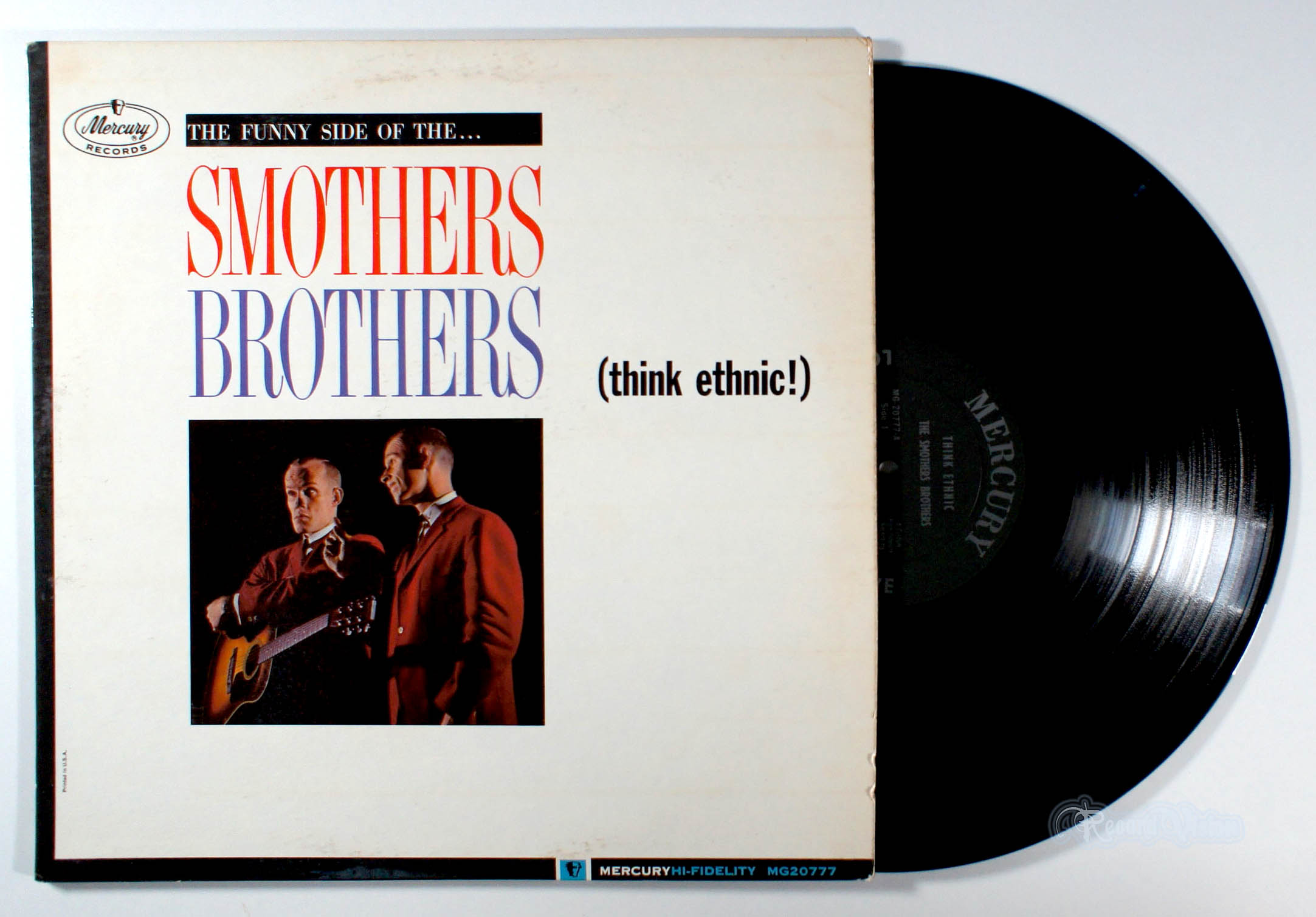 Smothers Brothers - Think Ethnic (front cover) Vinyl