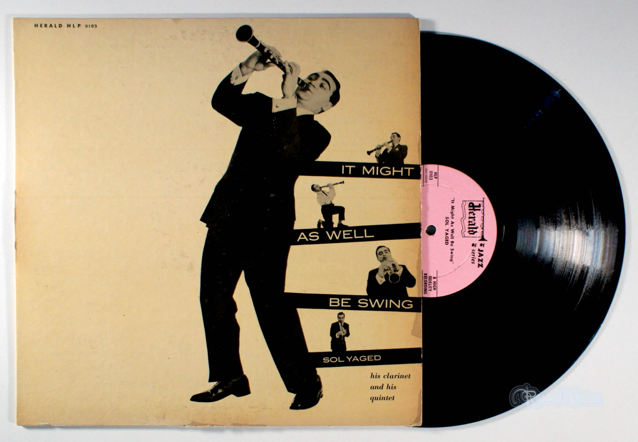 Sol Yaged - It Might As Well Be Swing (front cover) Vinyl