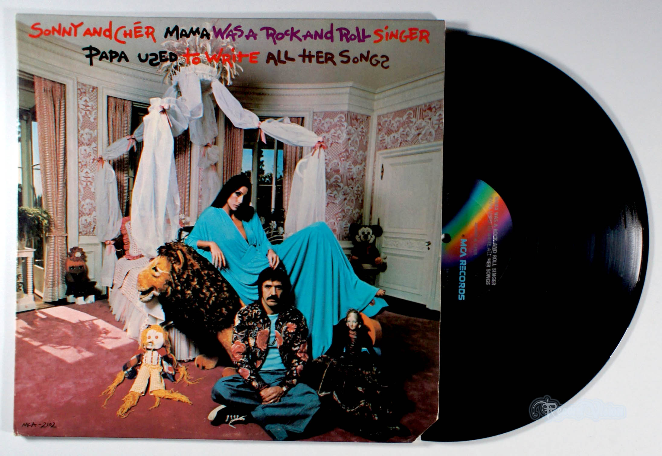 Sonny and Cher - Mama was a Rock-and-Roll Singer (front cover) Vinyl