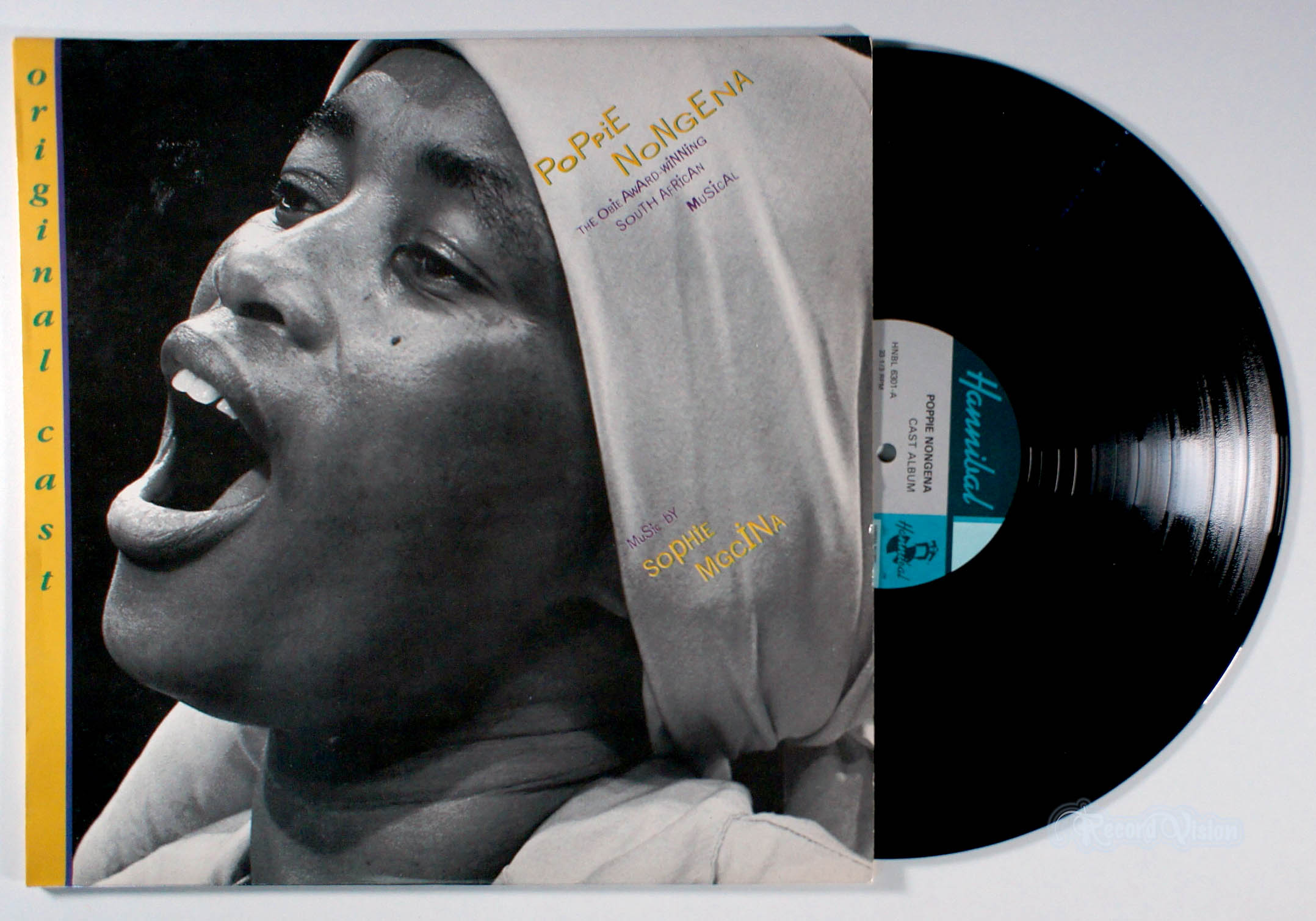 Sophie MgCina - Poppie Nongena (front cover) Vinyl