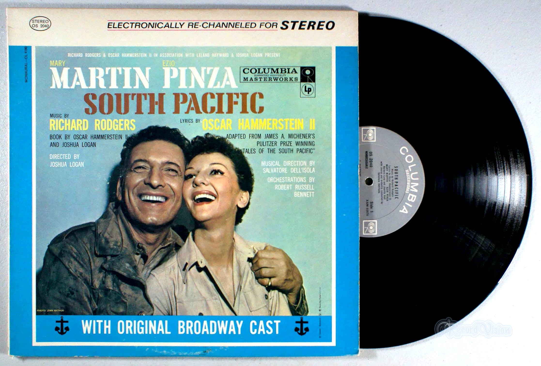 South Pacific (Mary Martin) (front cover) Vinyl