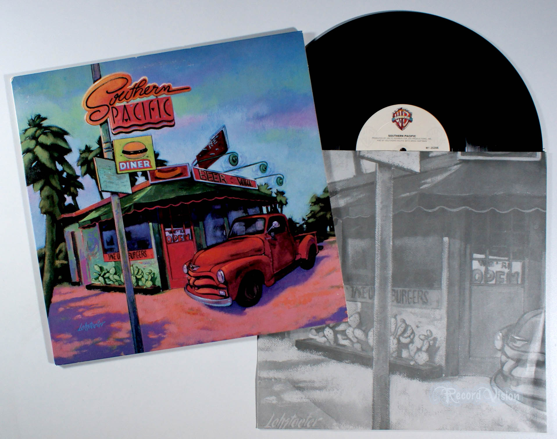 Southern Pacific - Southern Pacific (front cover) Vinyl