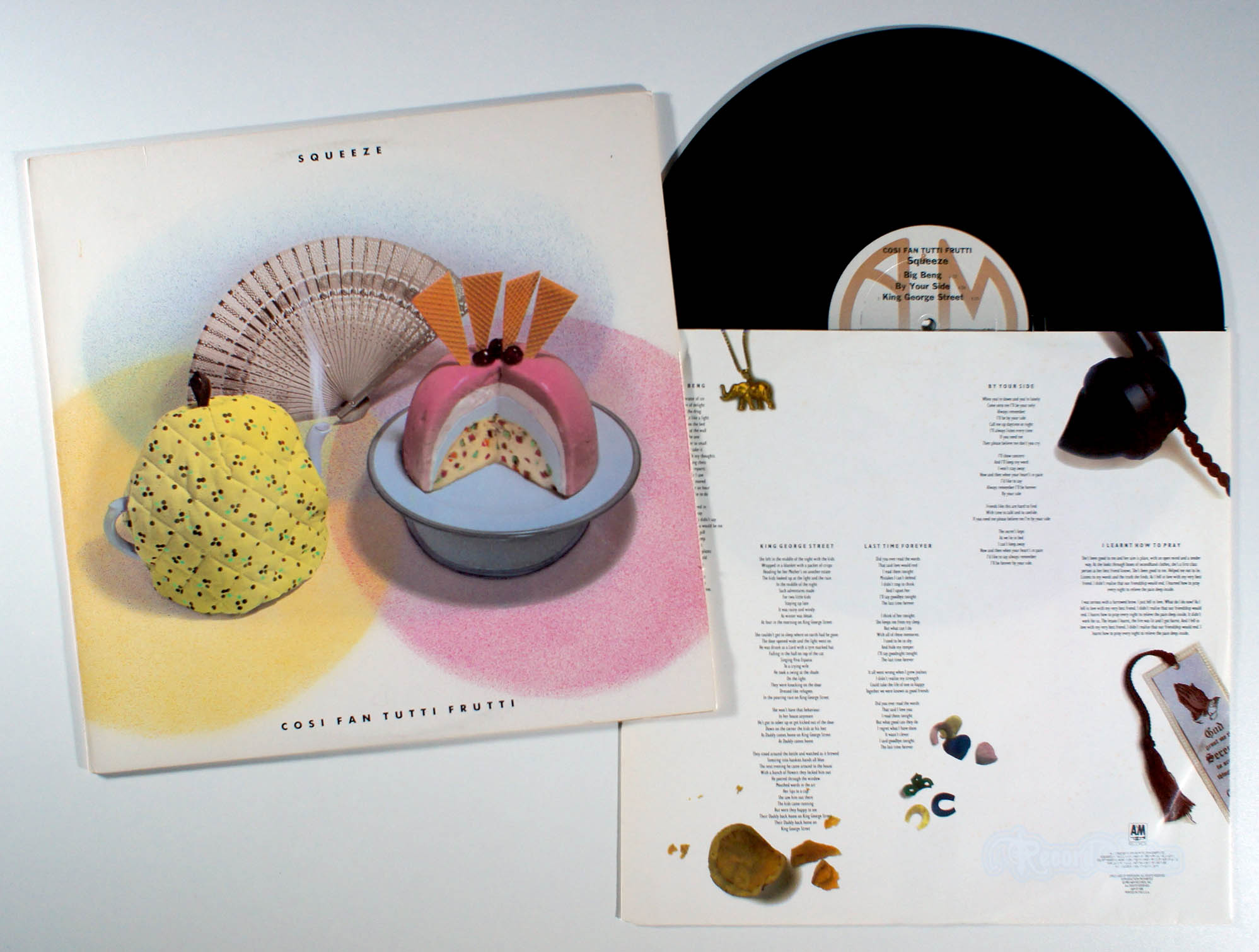 Squeeze - Cosi Fan Tutti Frutti (front cover) Vinyl
