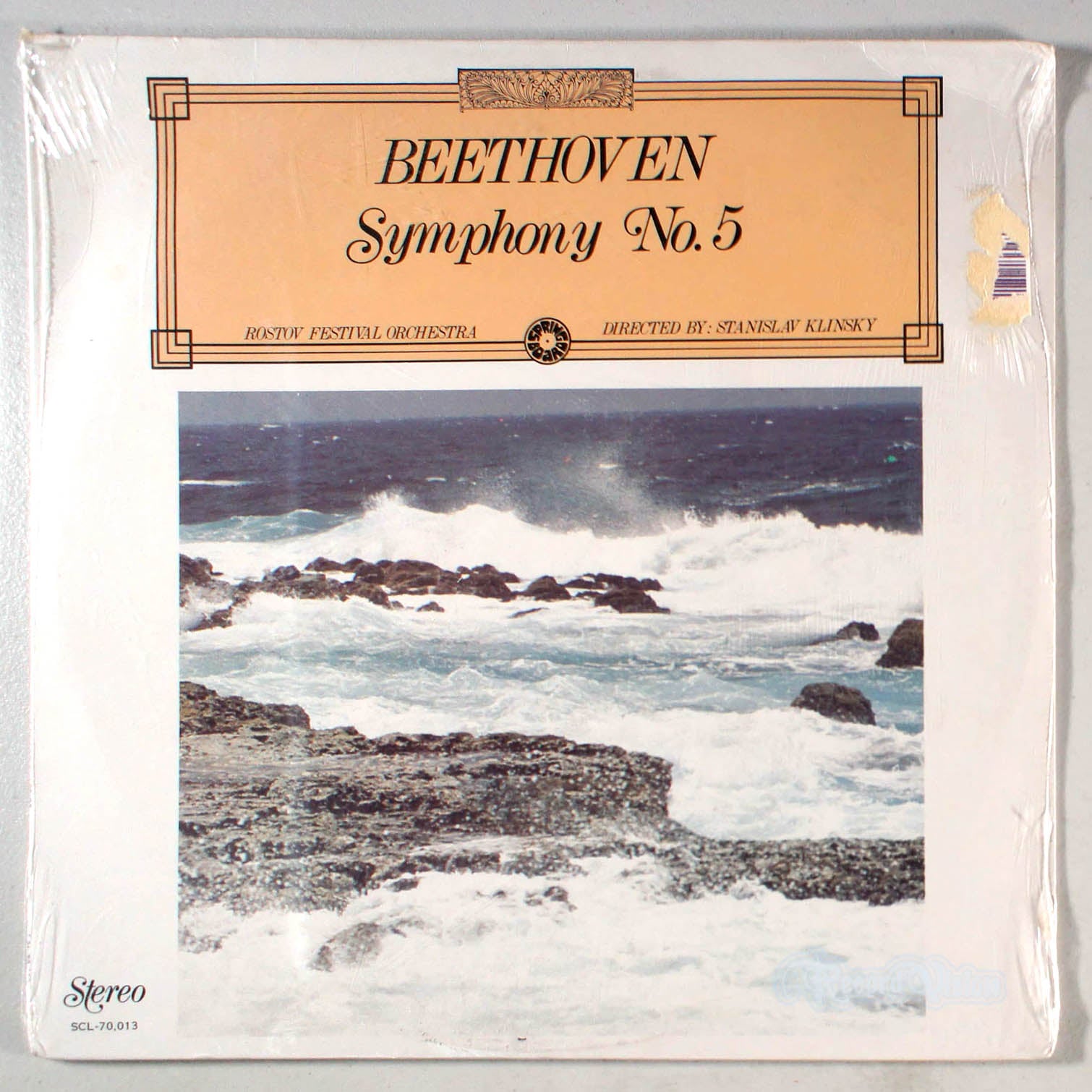 Stanislav Klinsky - Beethoven: Symphony No.5 (front cover) Vinyl
