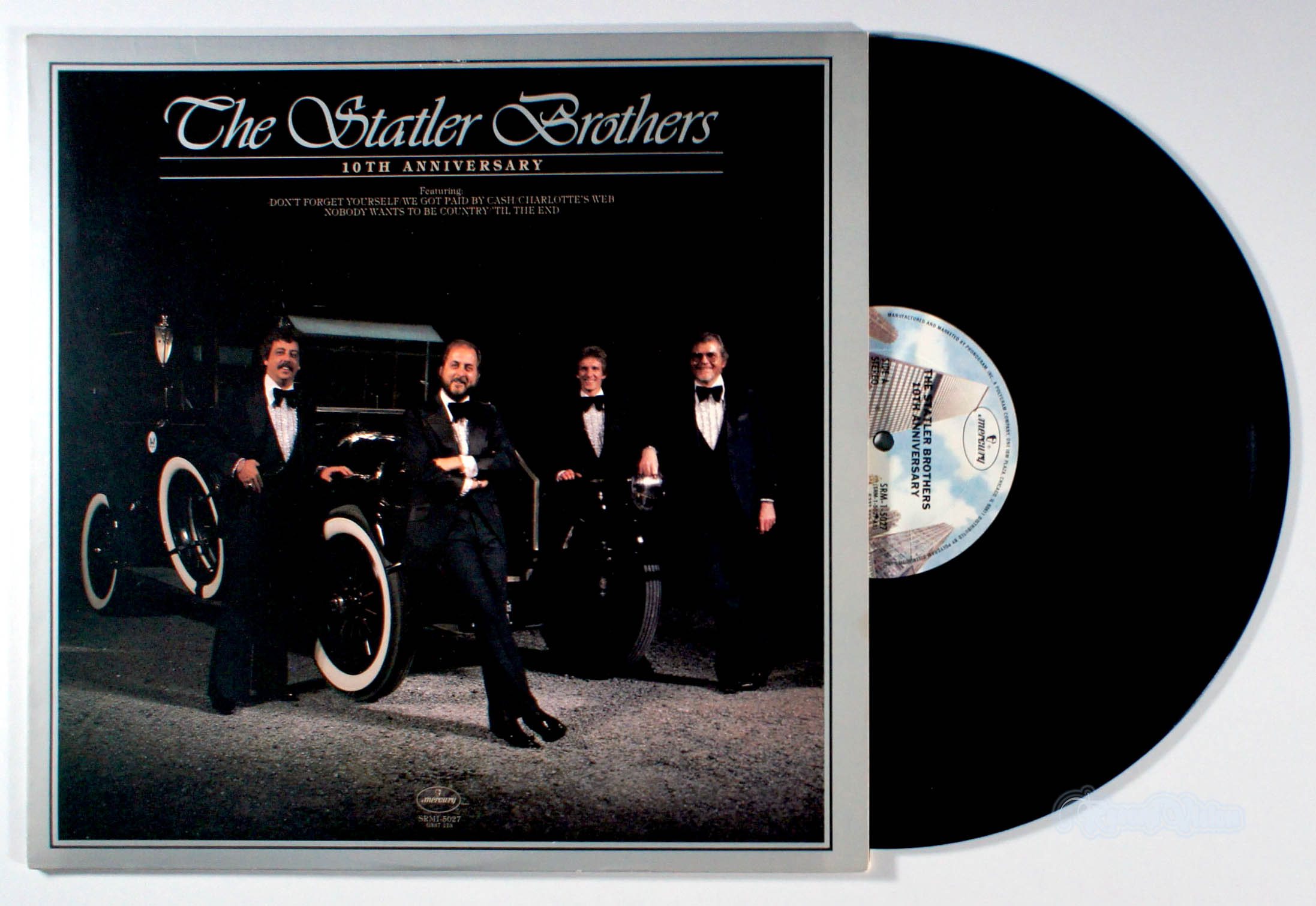 Statler Brothers - 10th Anniversary (front cover) Vinyl