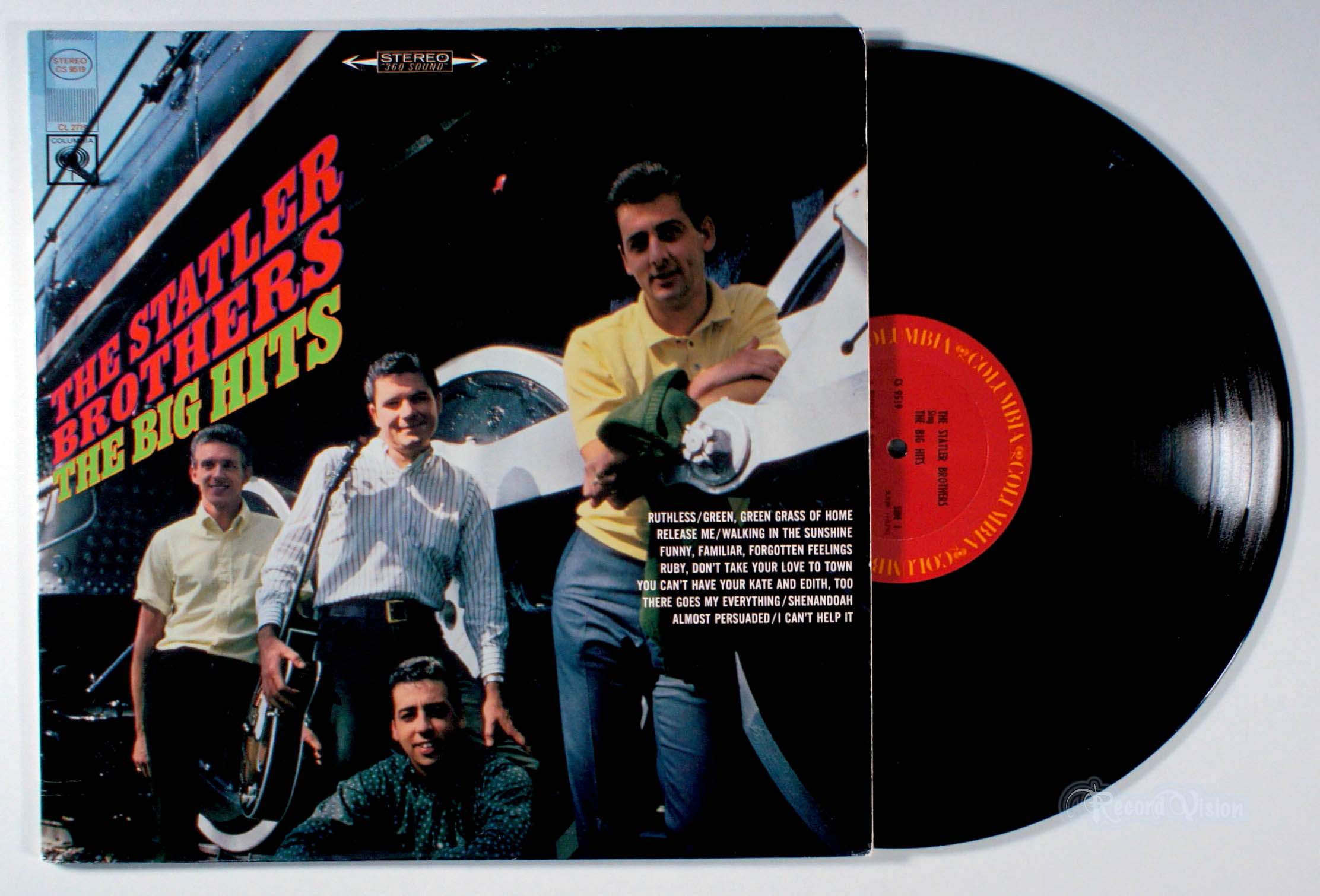 Statler Brothers - The Big Hits (front cover) Vinyl