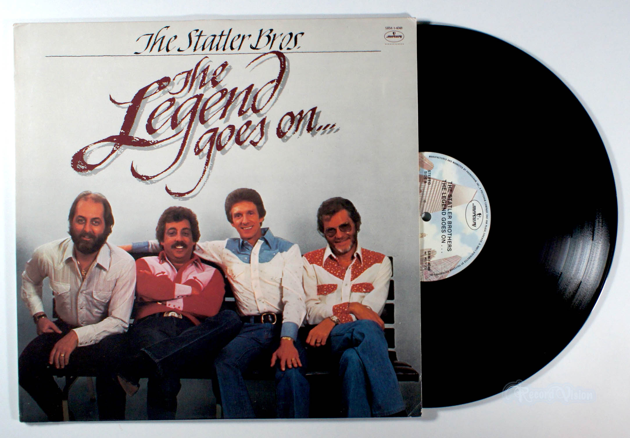 Statler Brothers - The Legend Goes On (front cover) Vinyl