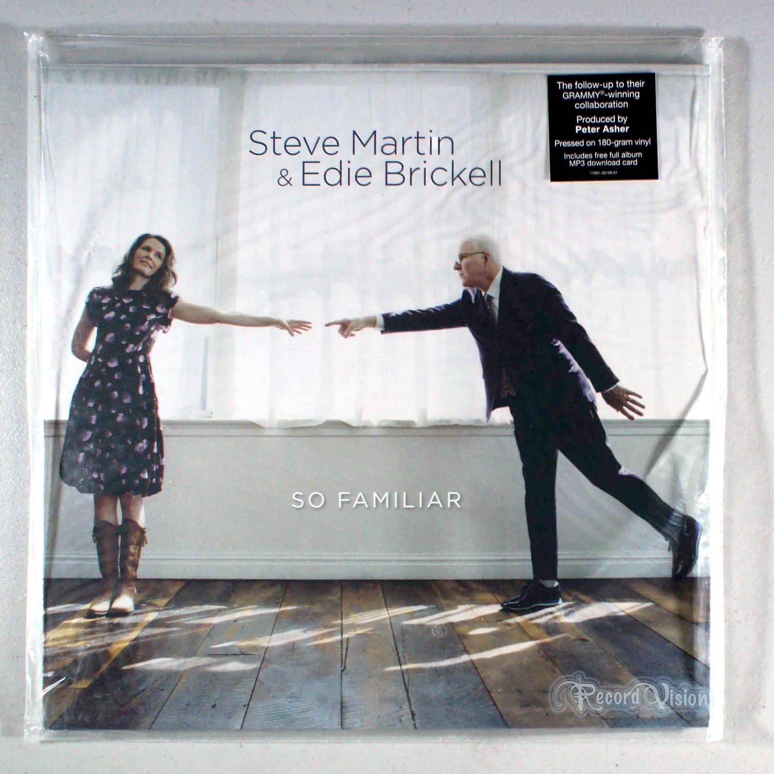 Steve Martin - So Familiar (front cover) Vinyl