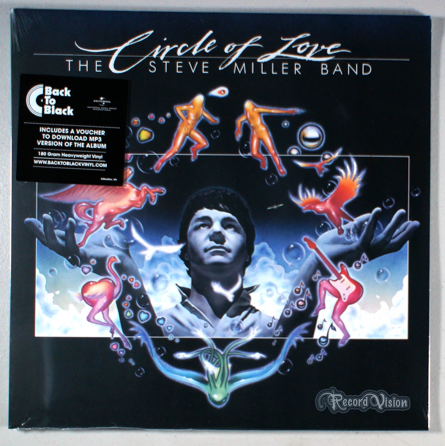 Steve Miller Band - Circle of Love (front cover) Vinyl