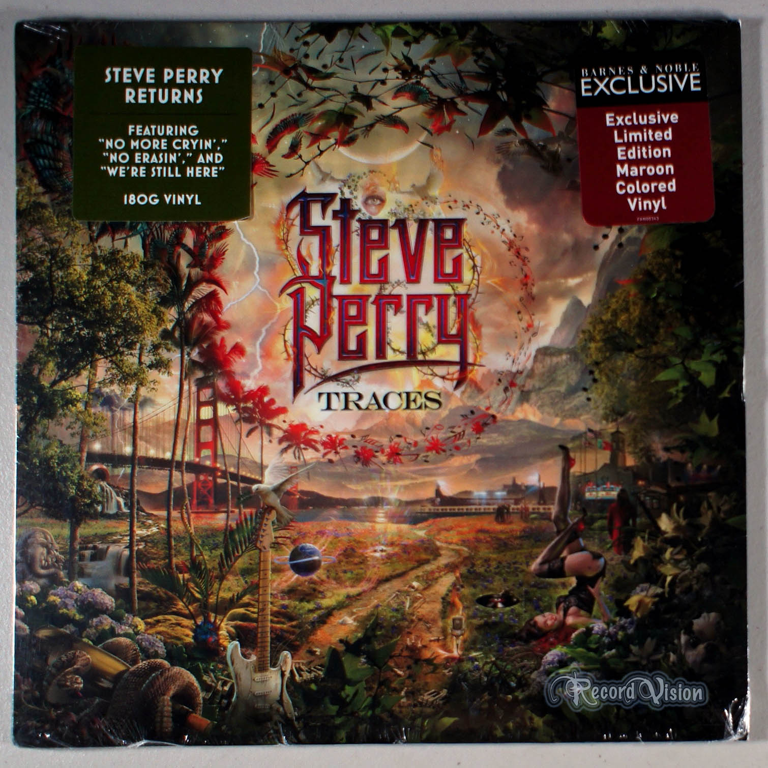 Steve Perry - Traces (front cover) Vinyl