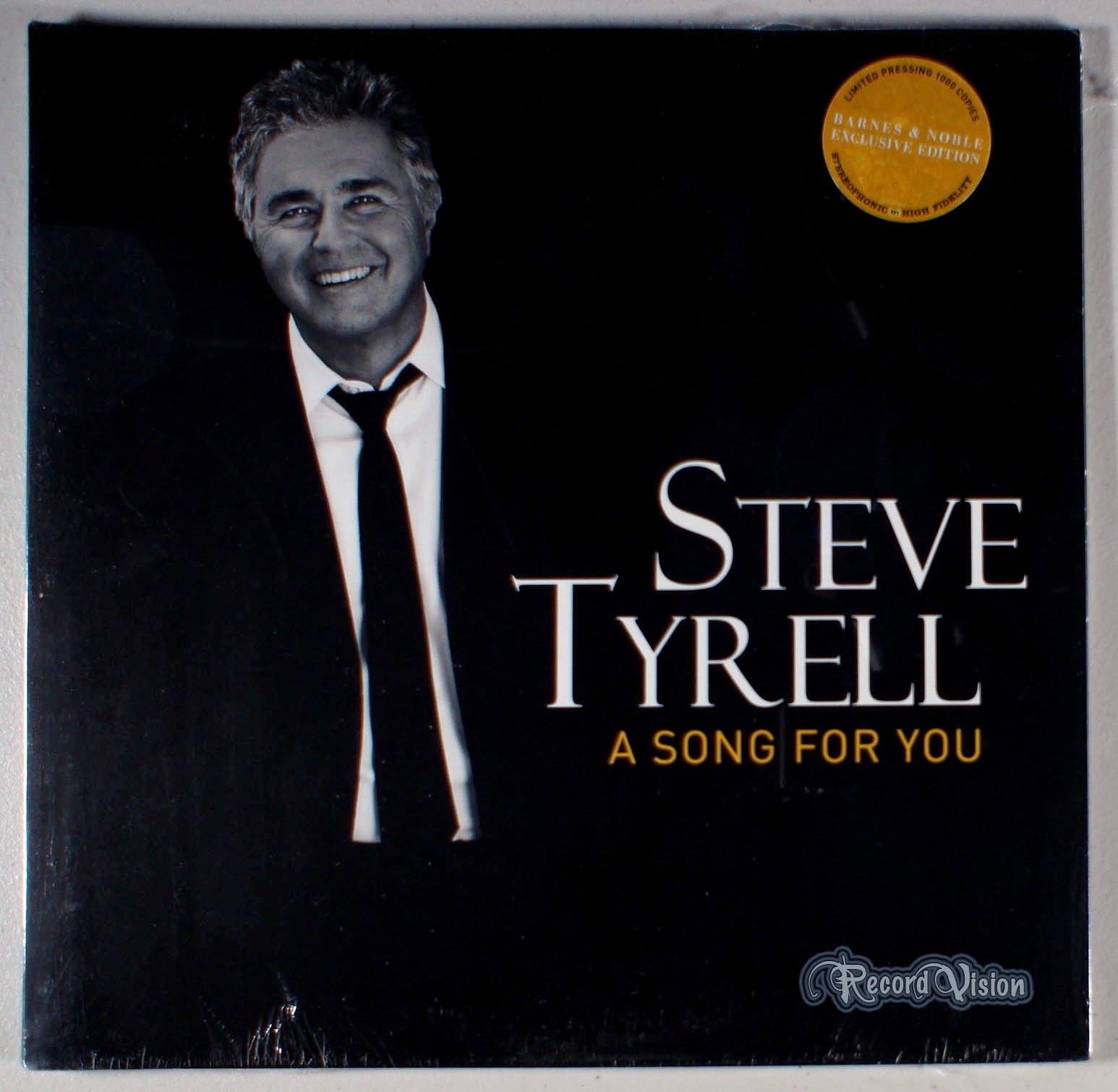 Steve Tyrell - A Song For You (front cover) Vinyl
