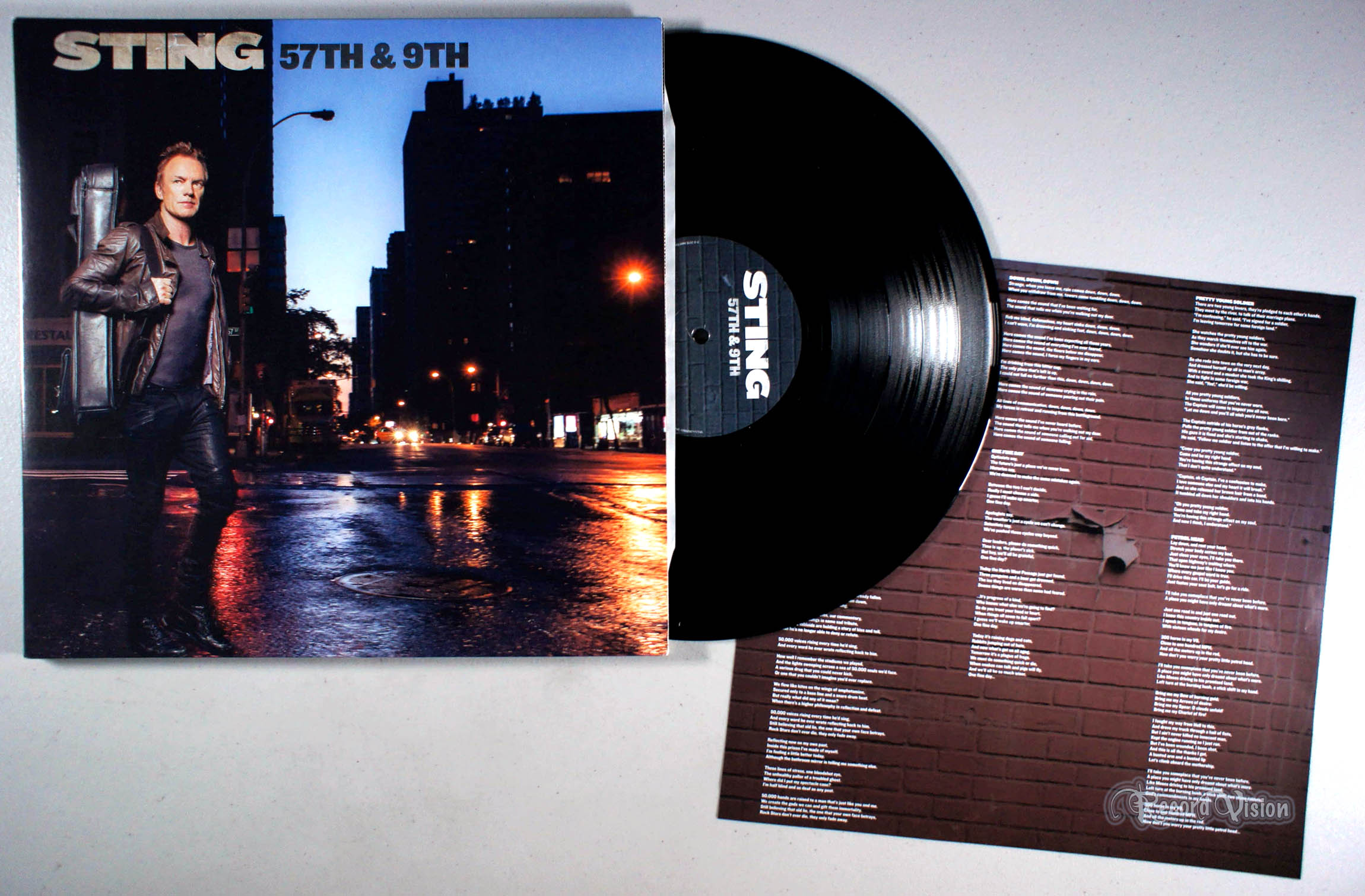 Sting - 57th and 9th (front cover) Vinyl