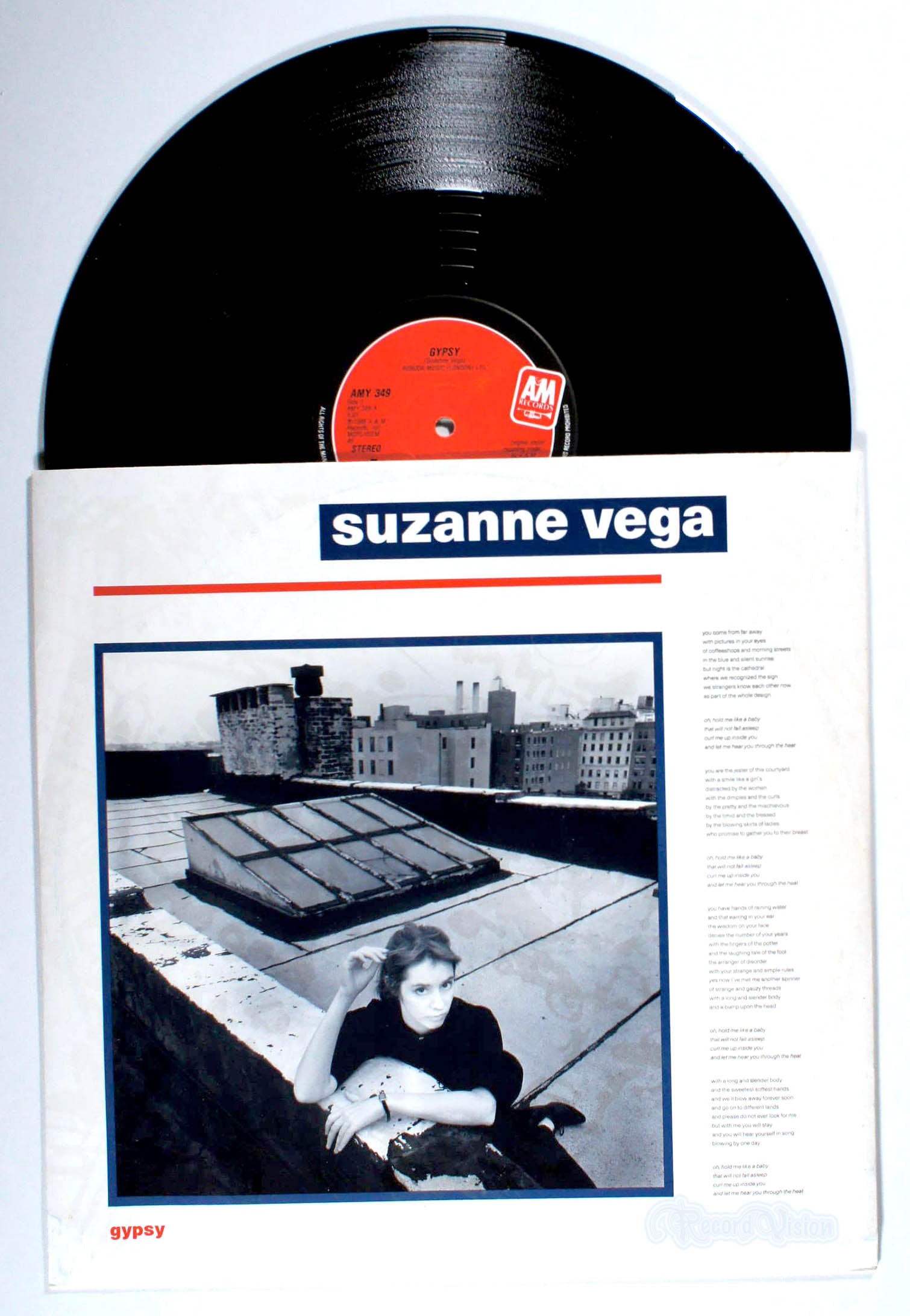 Suzanne Vega - Gypsy (front cover) Vinyl