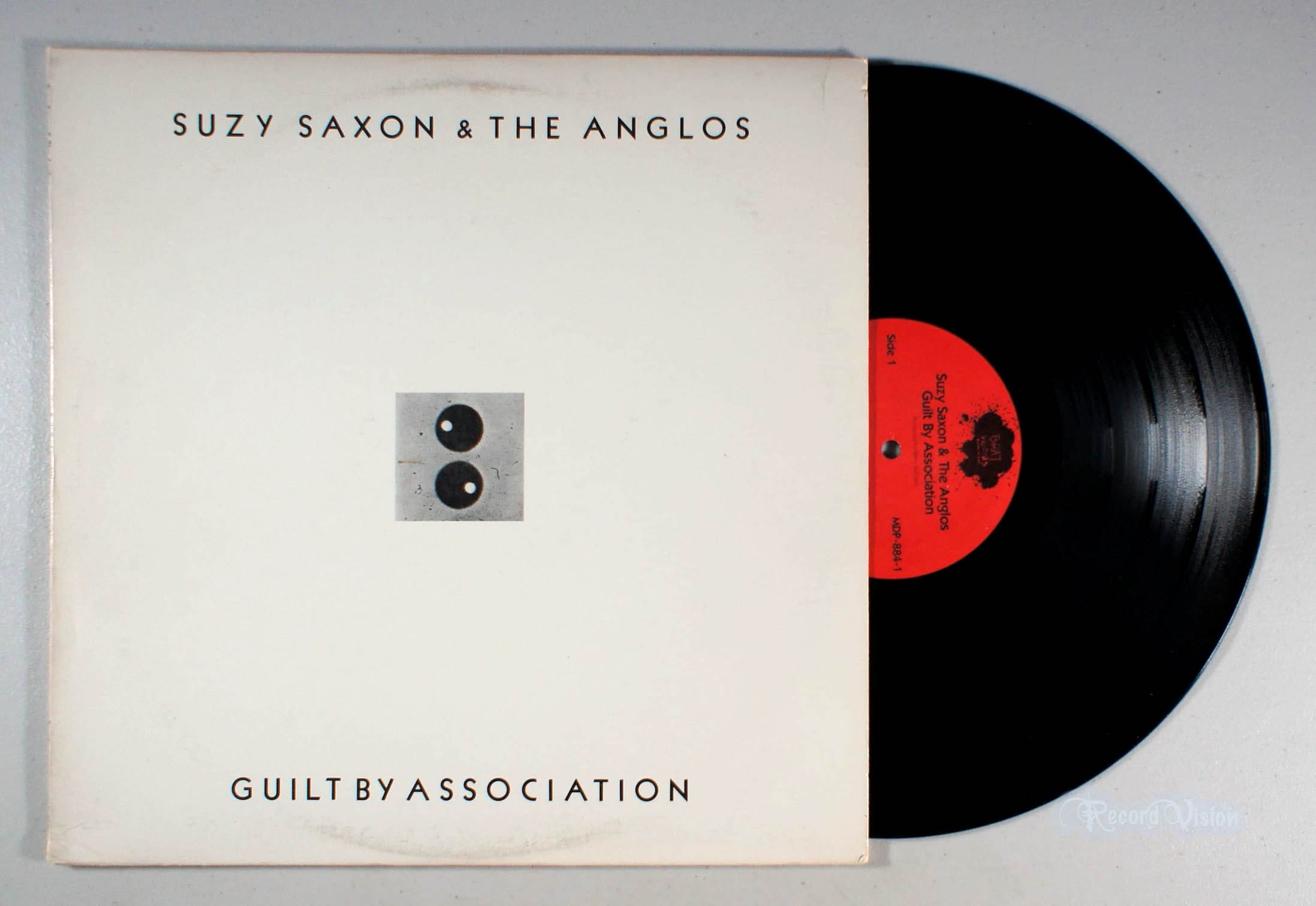 Suzy Saxon - Guilt By Association (front cover) Vinyl