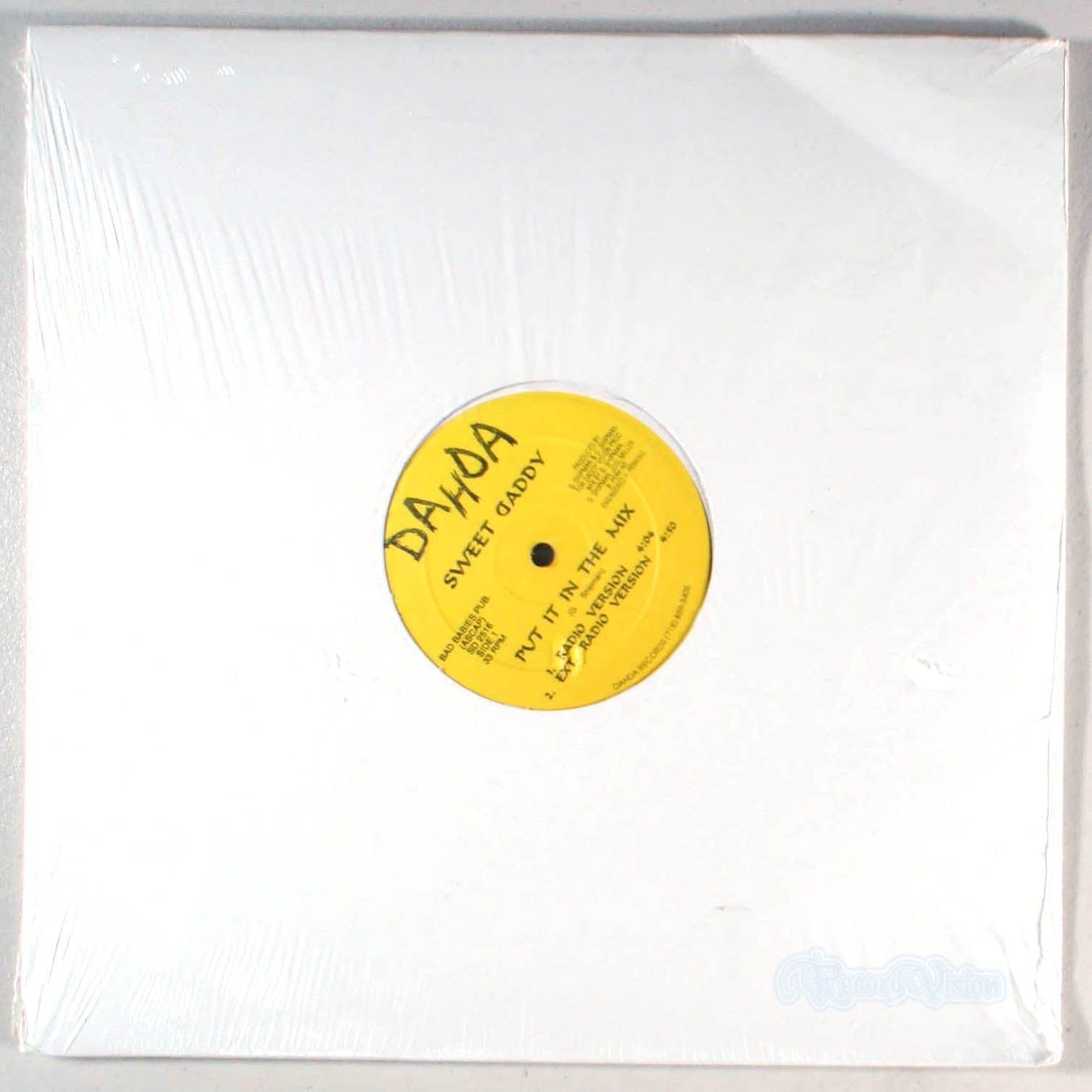Sweet Daddy - Put It In (front cover) Vinyl