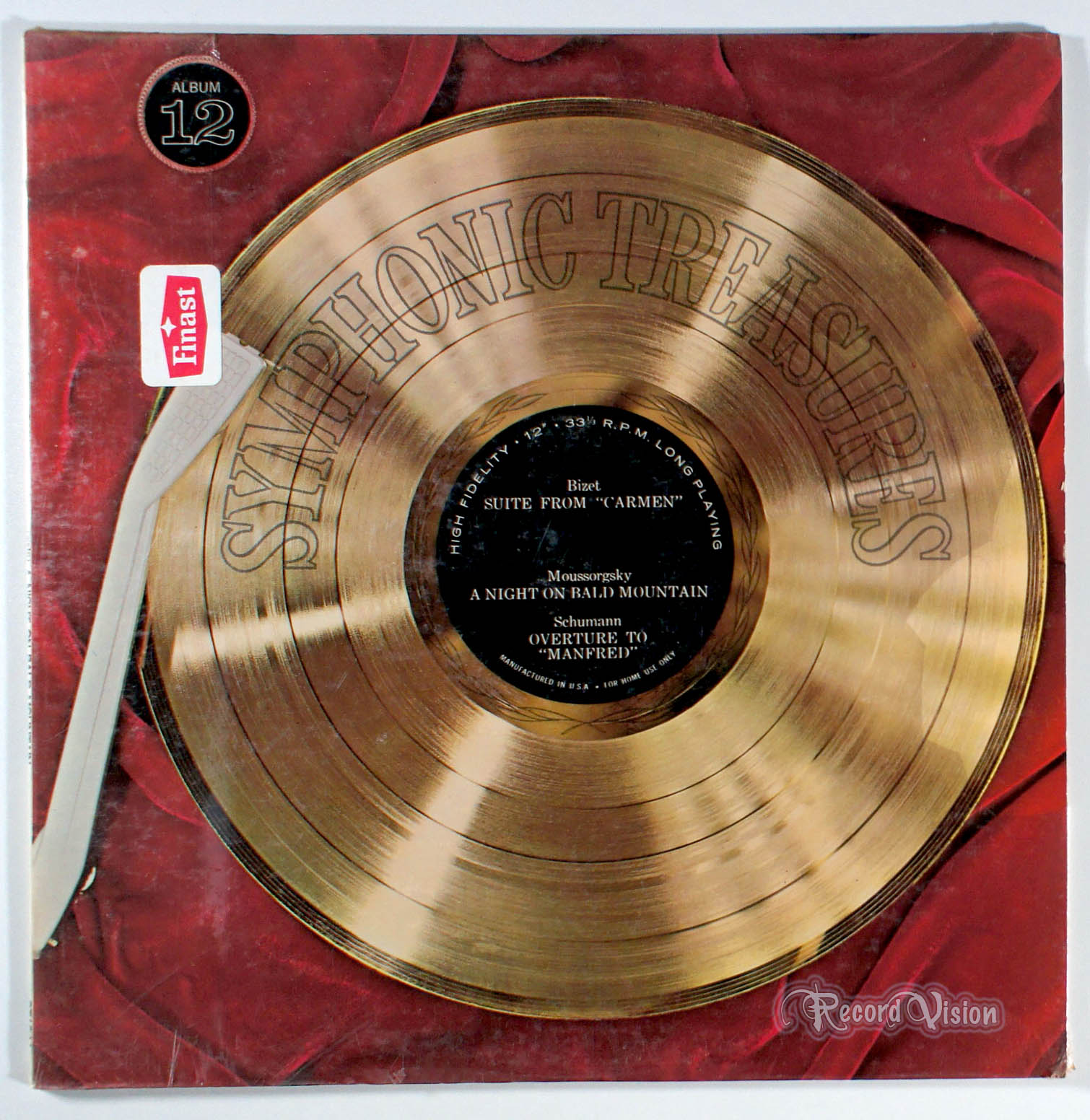 Symphonic Treasures, 12 (front cover) Vinyl
