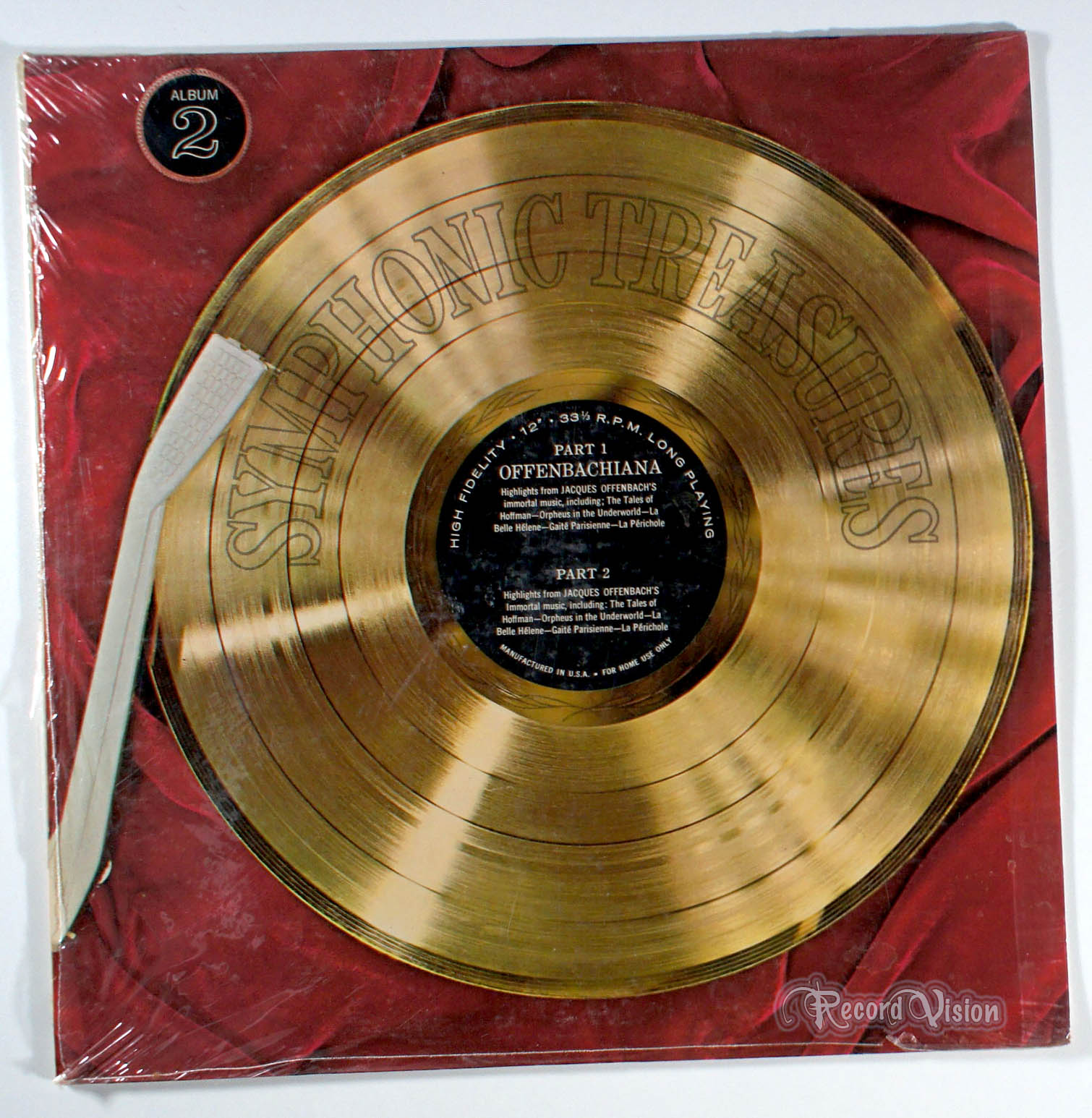 Symphonic Treasures, 2 (front cover) Vinyl