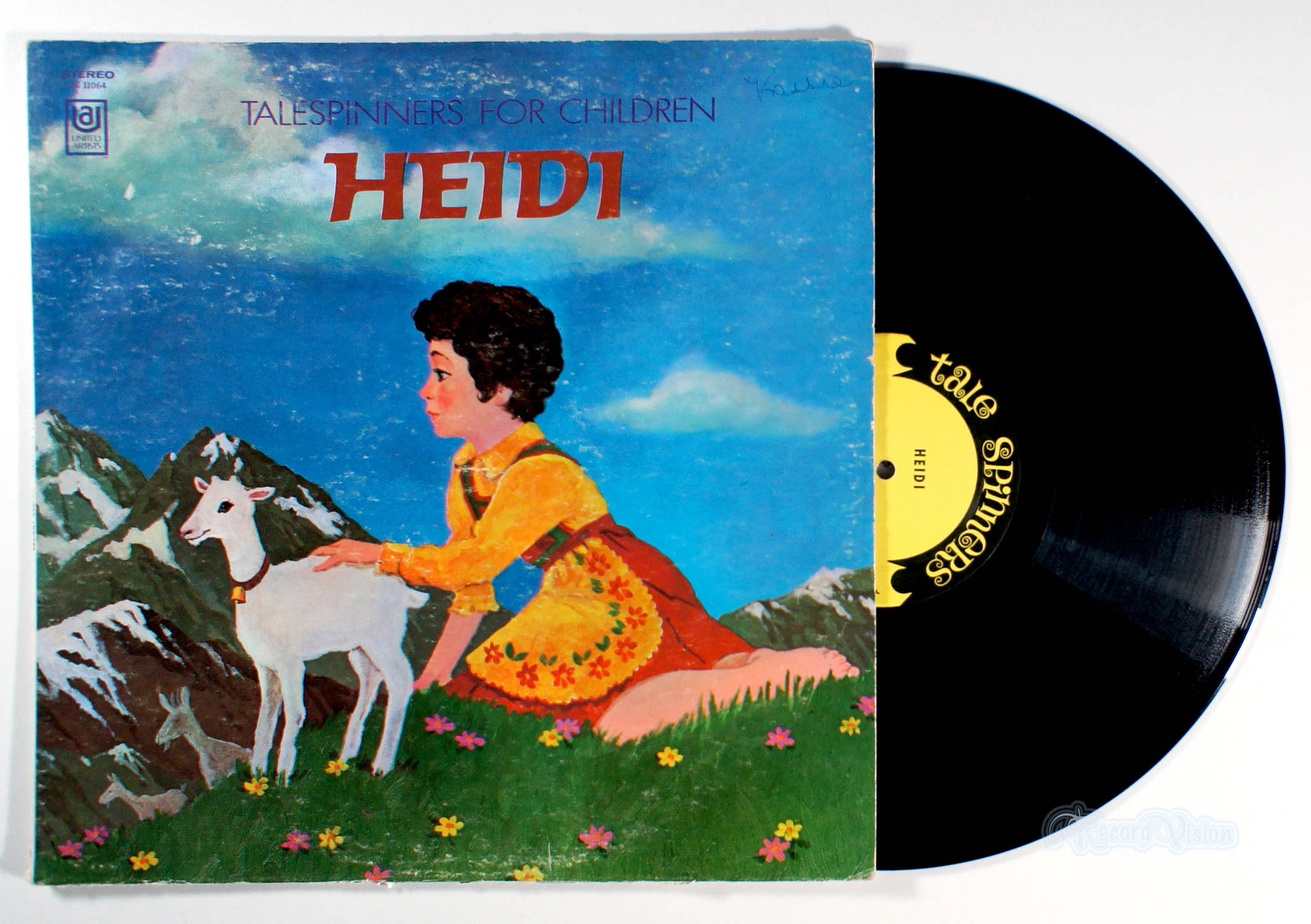 Tale Spinners For Children - Heidi (front cover) Vinyl