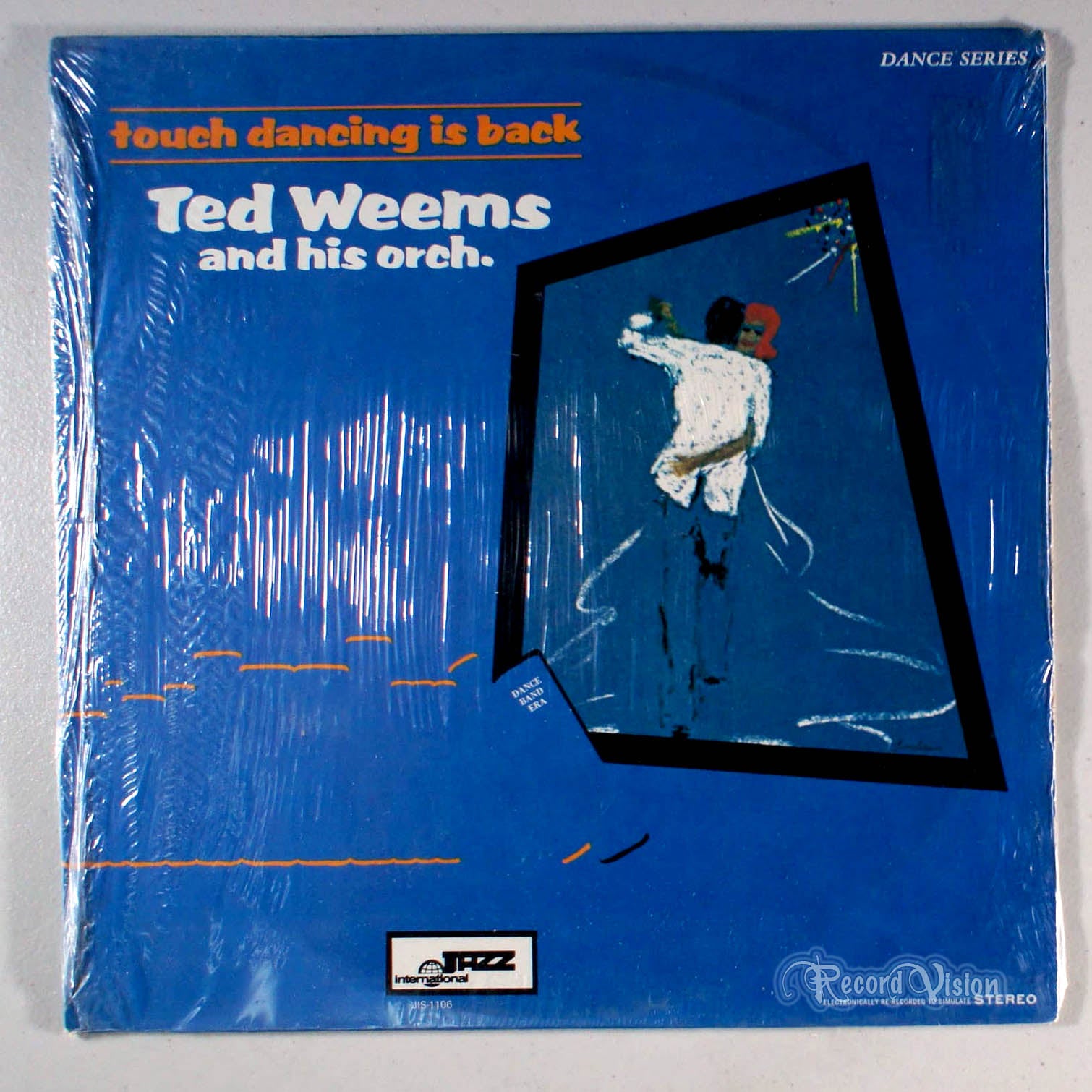 Ted Weems - Touch Dancing is Back (front cover) Vinyl