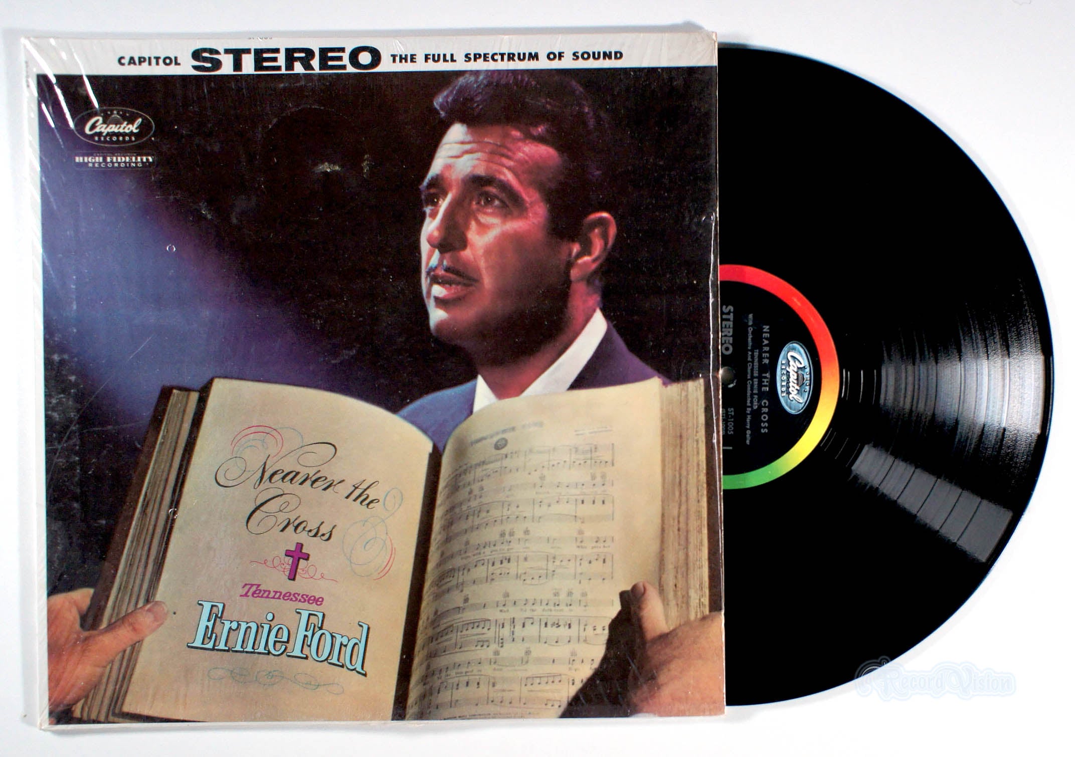 Tennessee Ernie Ford - Nearer the Cross (front cover) Vinyl