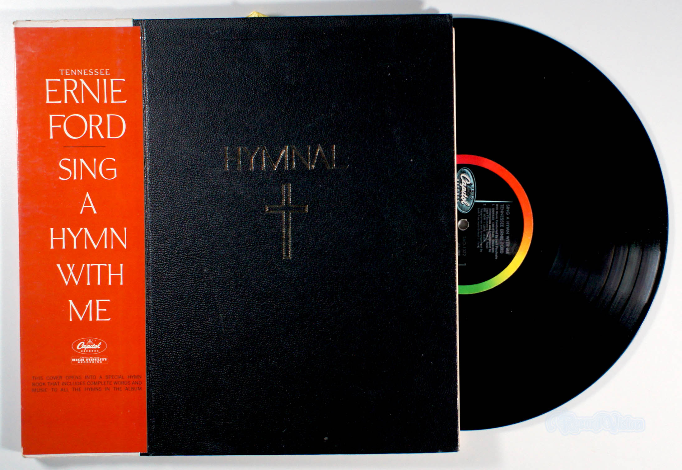 Tennessee Ernie Ford - Sing a Hymn With Me (front cover) Vinyl