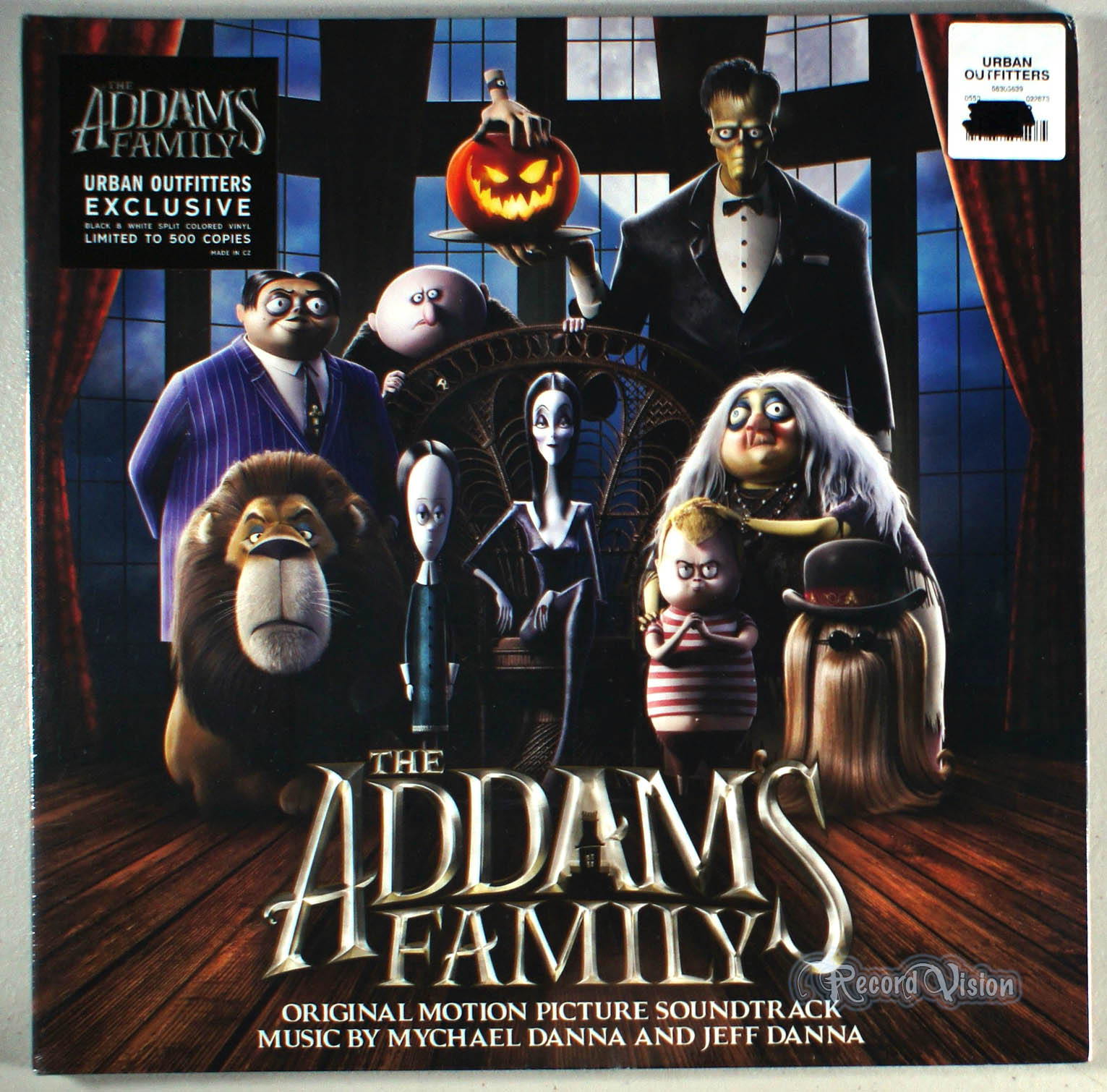 The Addams Family (Danna) (front cover) Vinyl