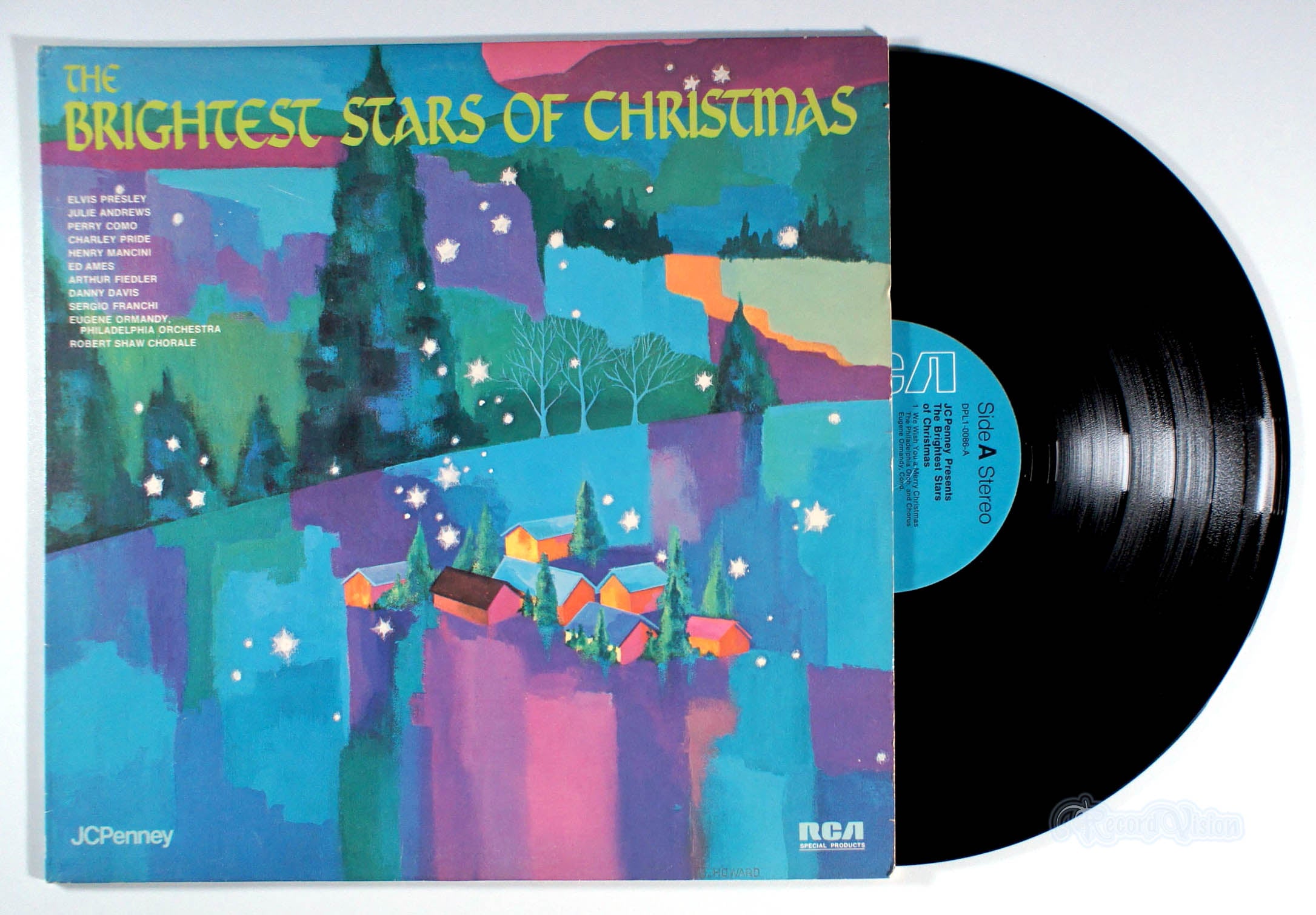 The Brightest Stars of Christmas (front cover) Vinyl