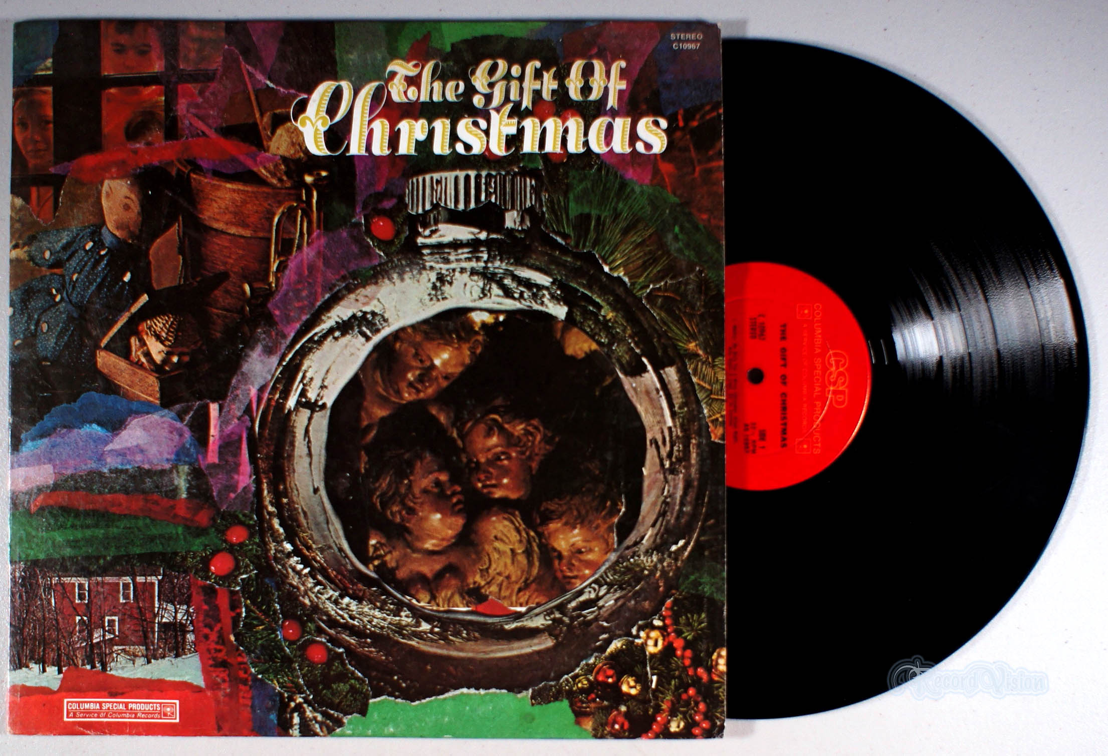 The Gift of Christmas (front cover) Vinyl