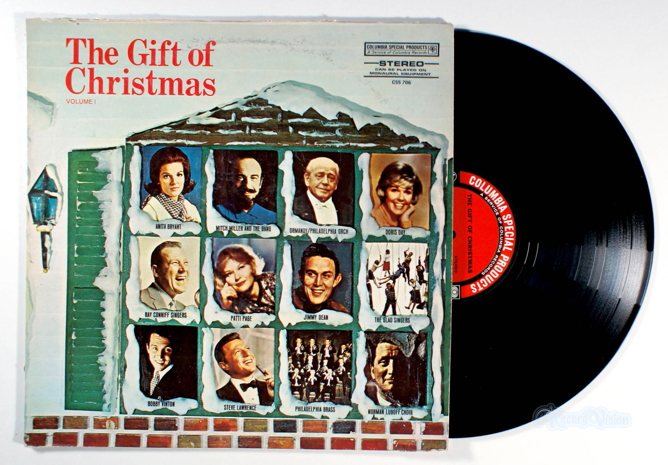The Gift of Christmas, Volume 1 (front cover) Vinyl