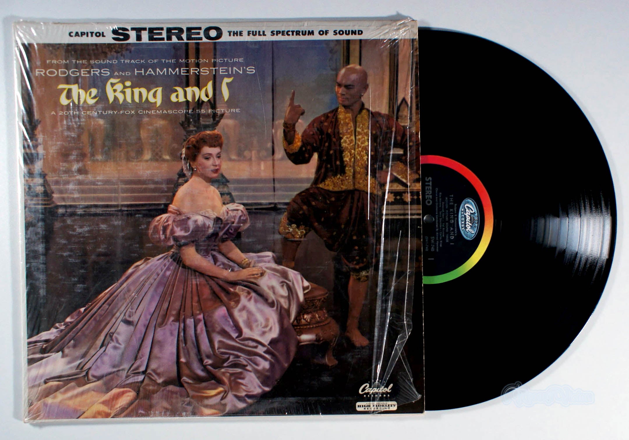The King and I (Motion Picture) (front cover) Vinyl