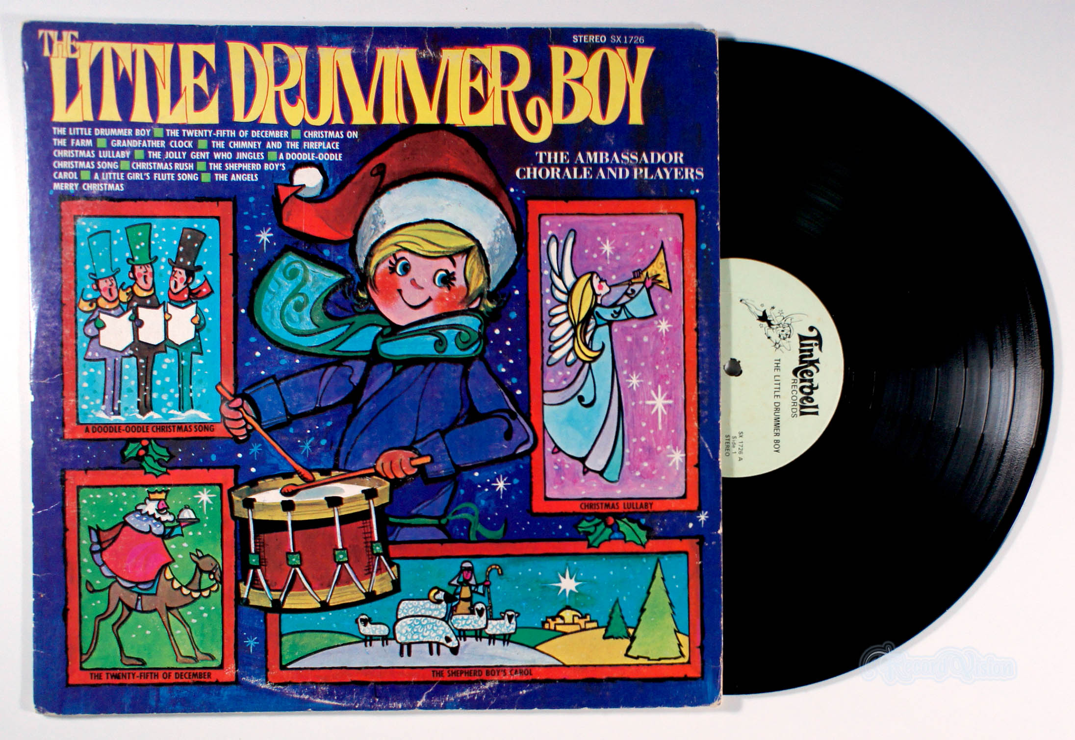 The Little Drummer Boy (Tinkerbell) (front cover) Vinyl