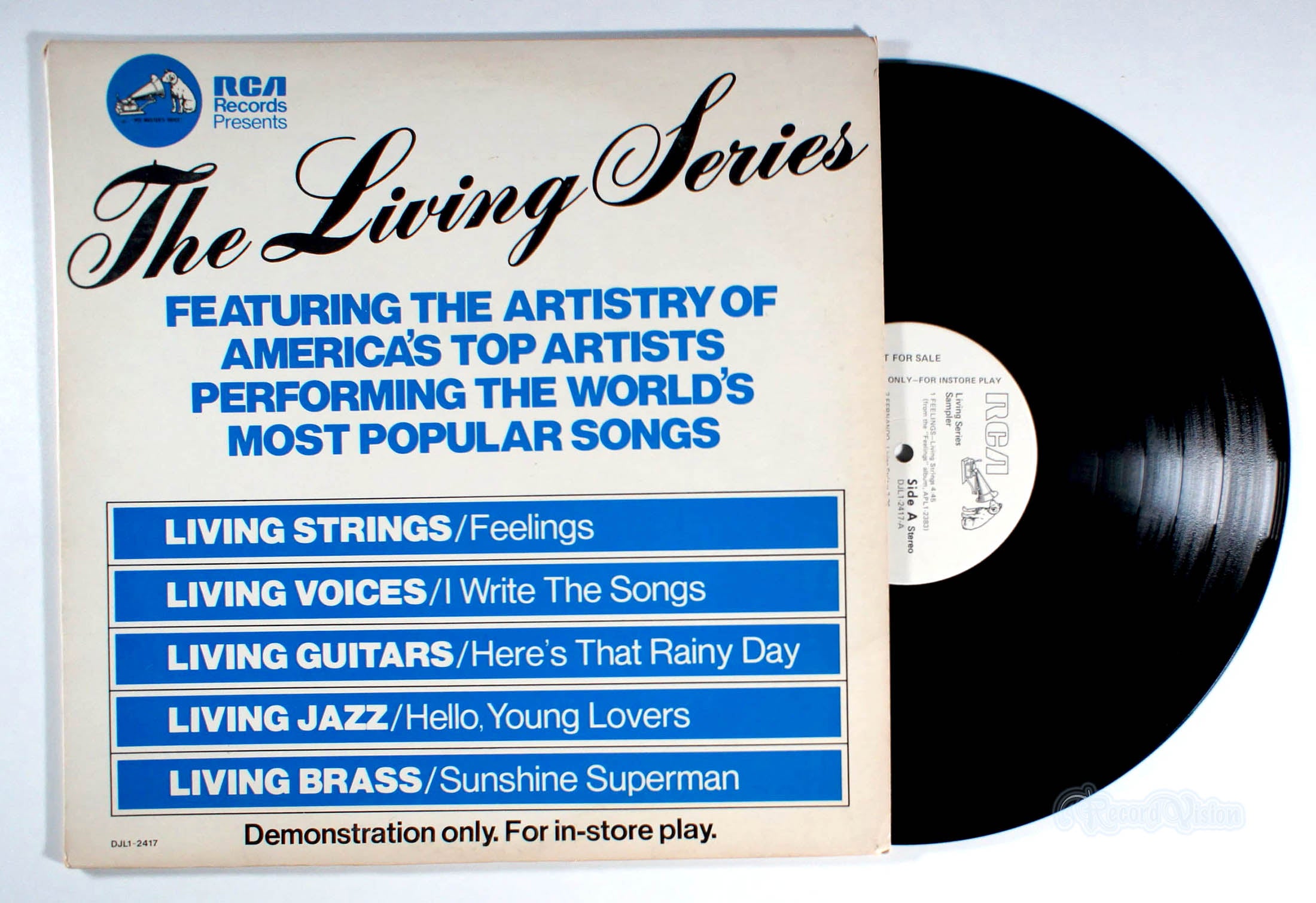 The Living Series (front cover) Vinyl