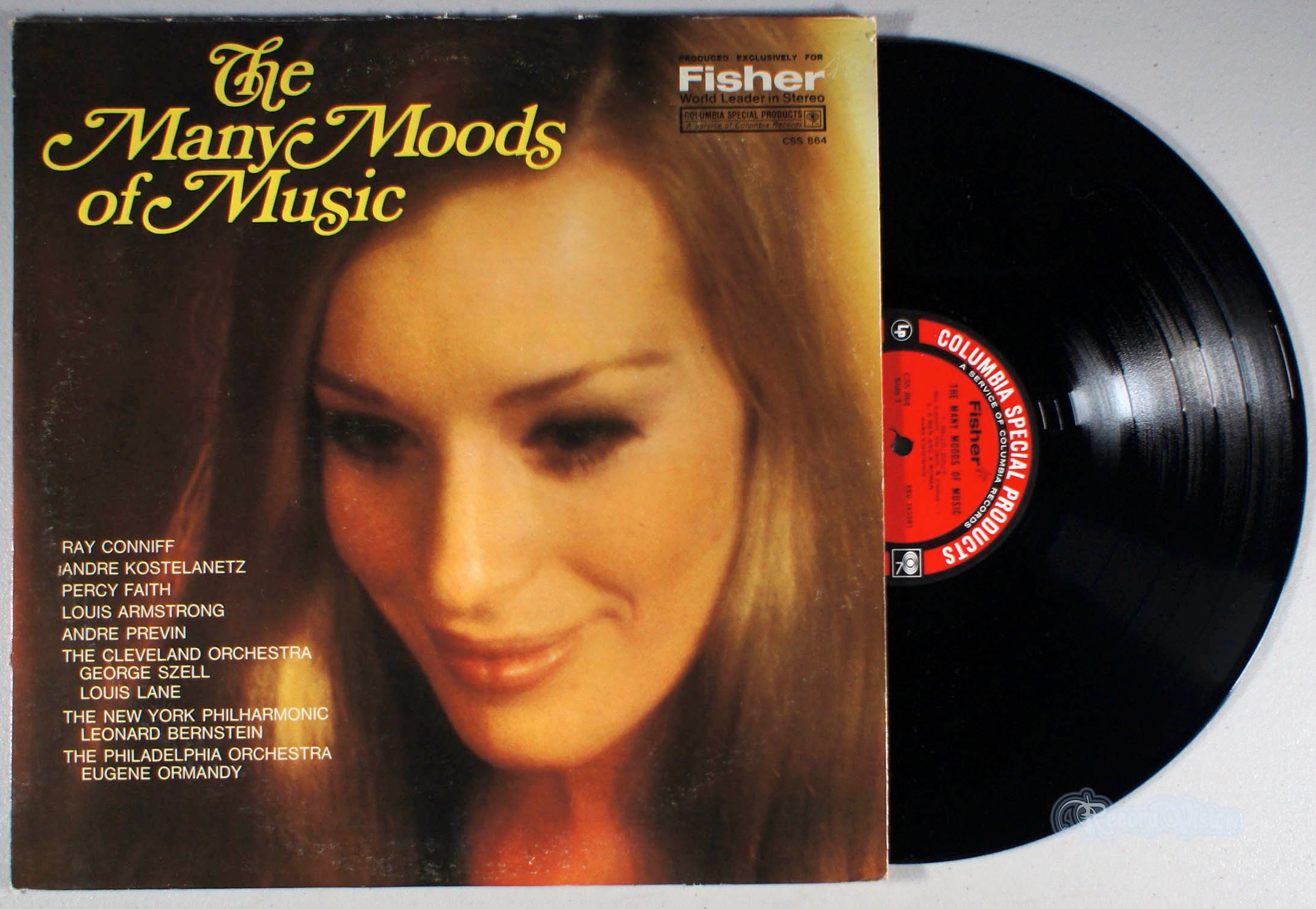 The Many Moods of Music (front cover) Vinyl
